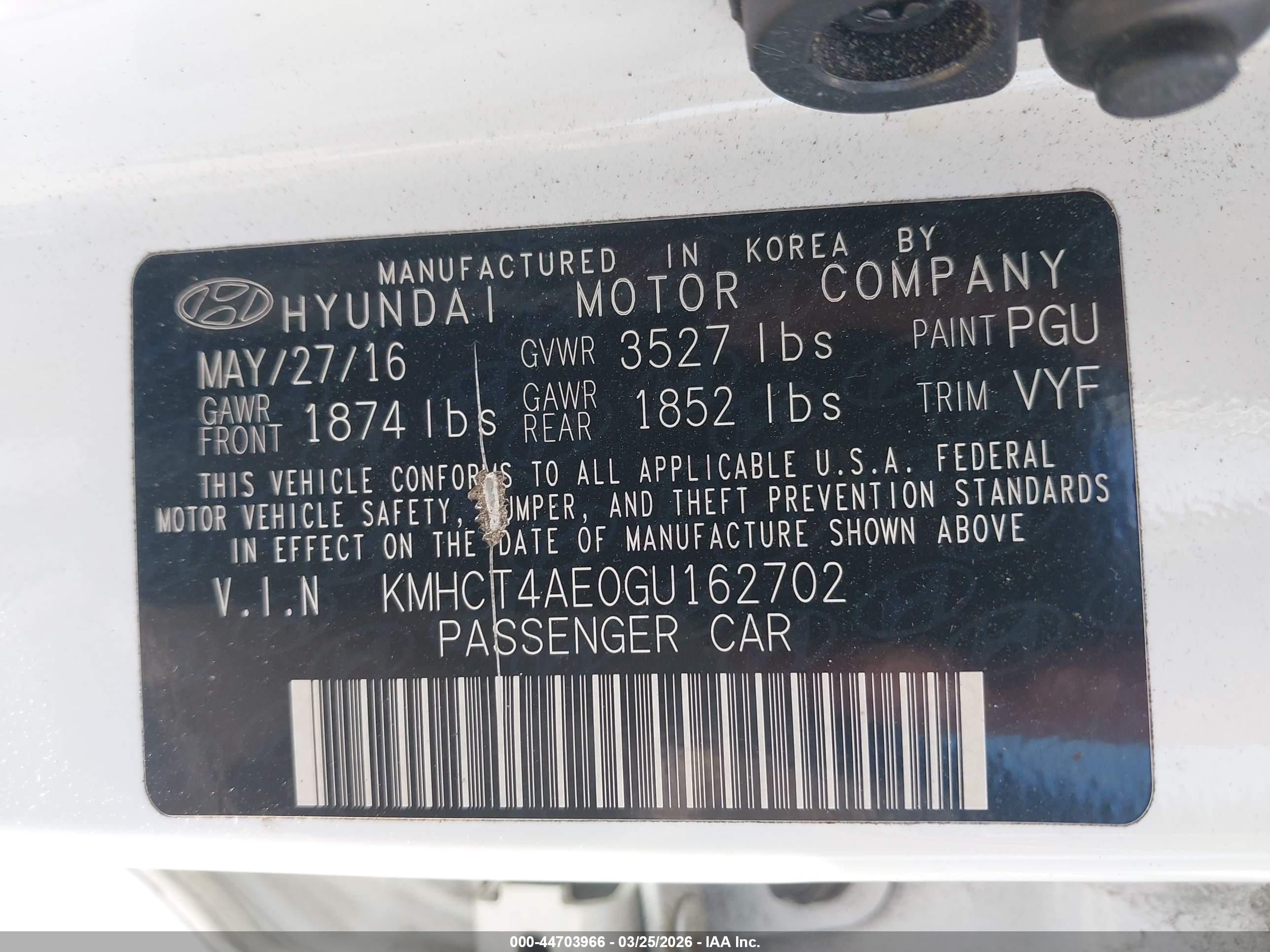HYUNDAI ACCENT image 9