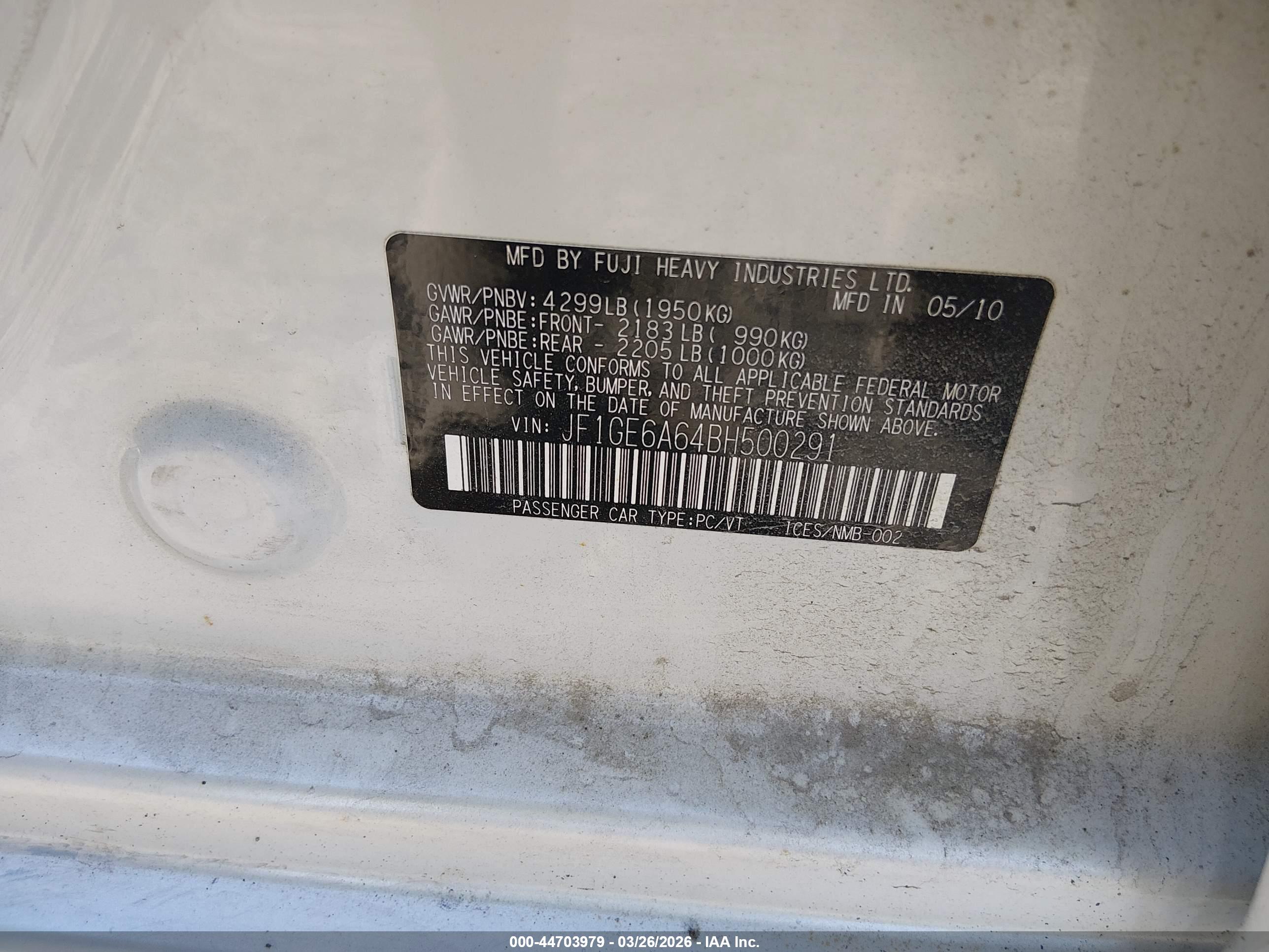 SUBARU IMPREZA image 9