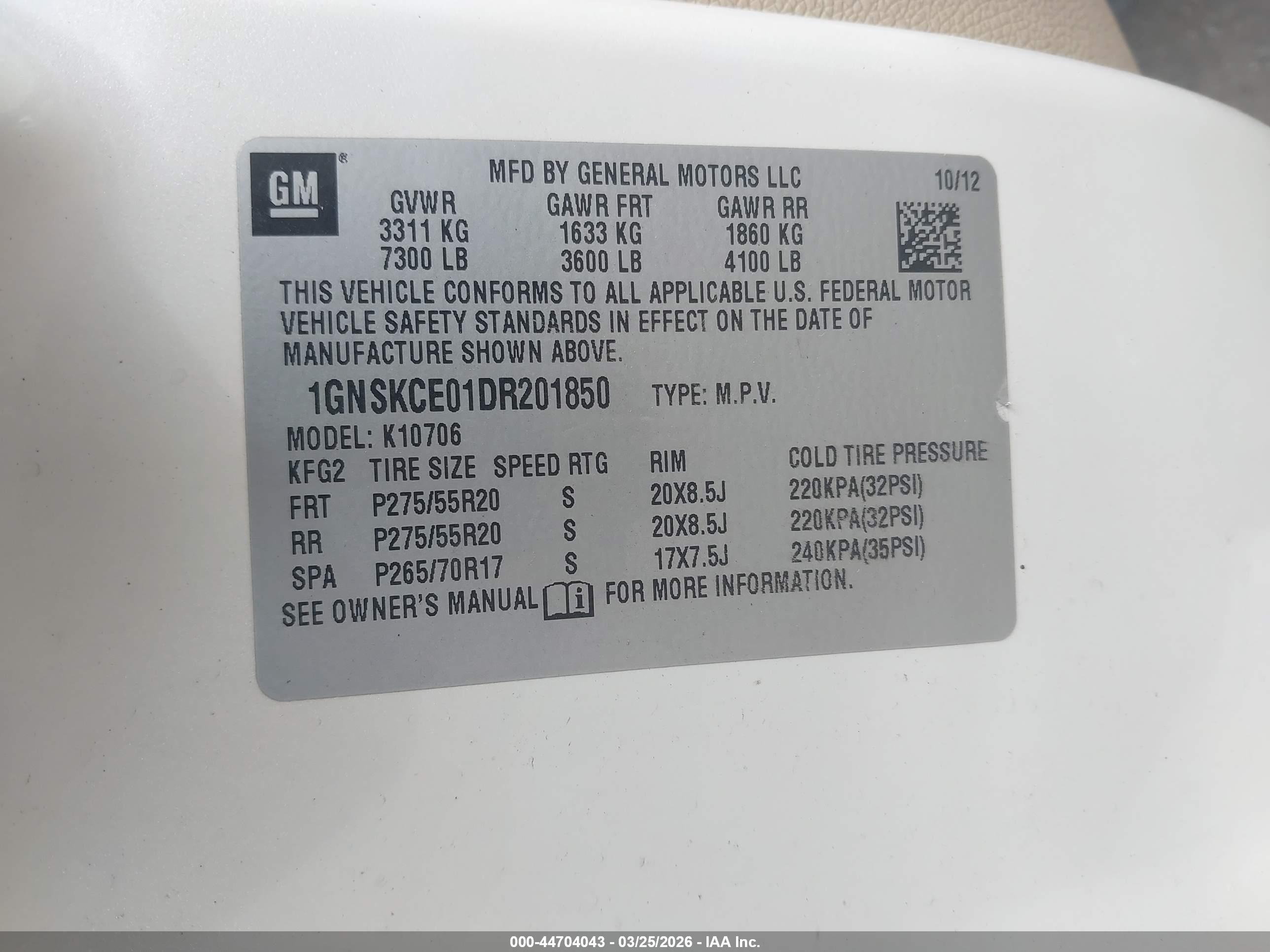 CHEVROLET TAHOE image 9