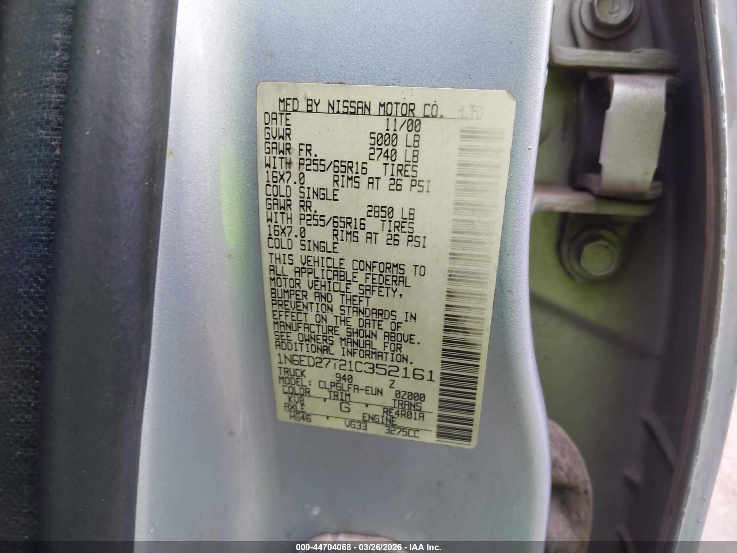 NISSAN FRONTIER image 9