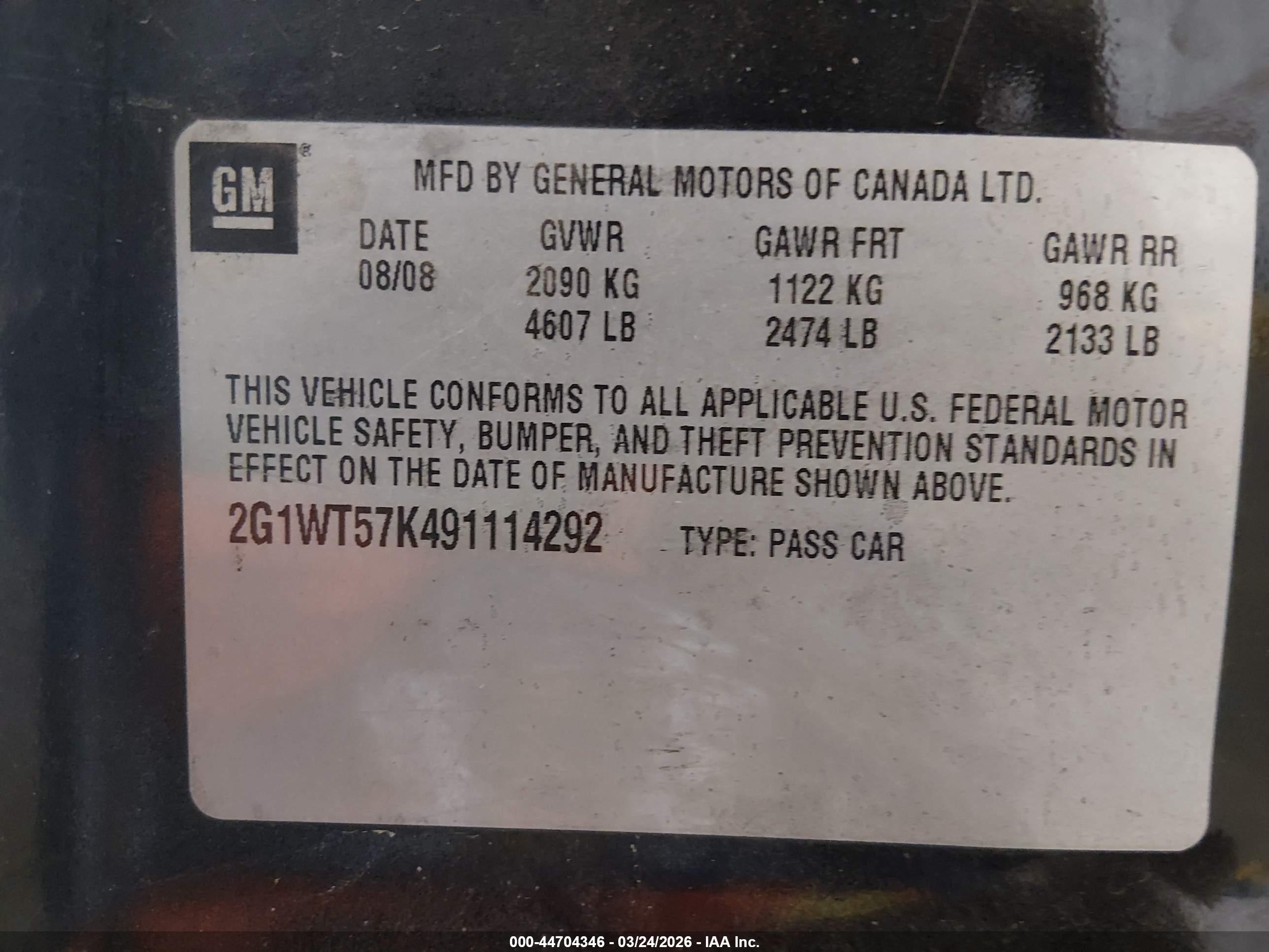 CHEVROLET IMPALA image 9