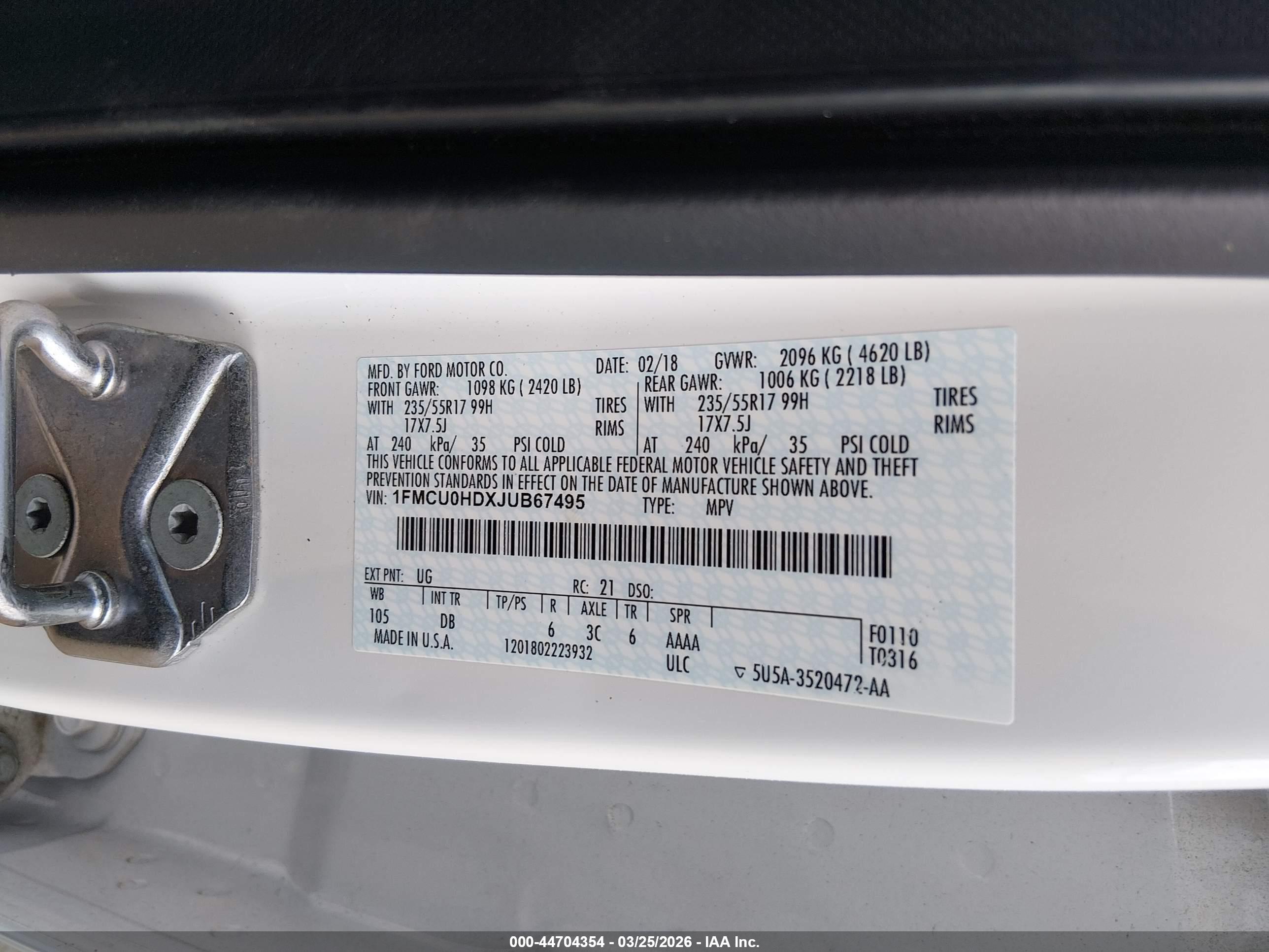 FORD ESCAPE image 9