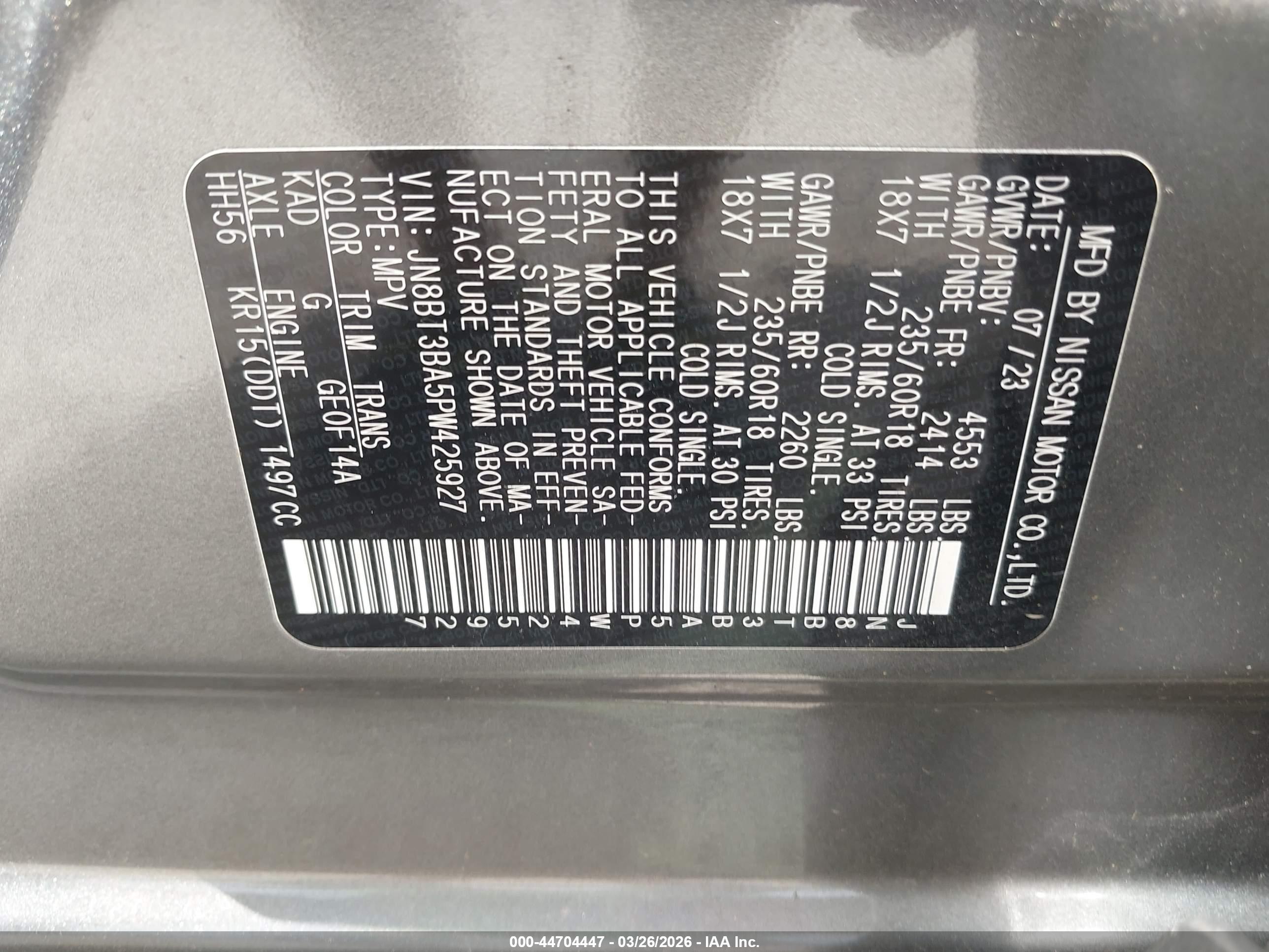 NISSAN ROGUE image 9