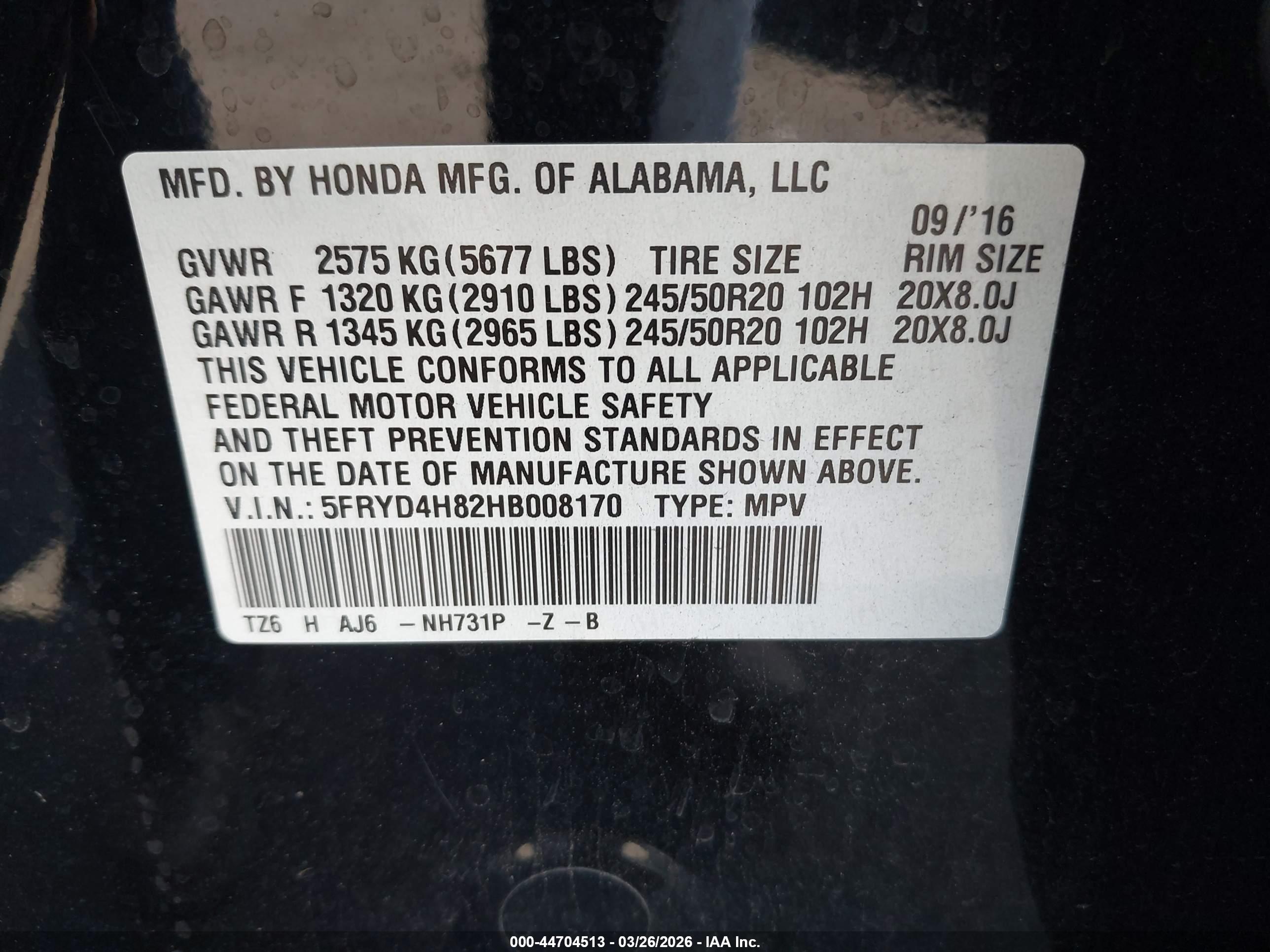ACURA MDX image 9