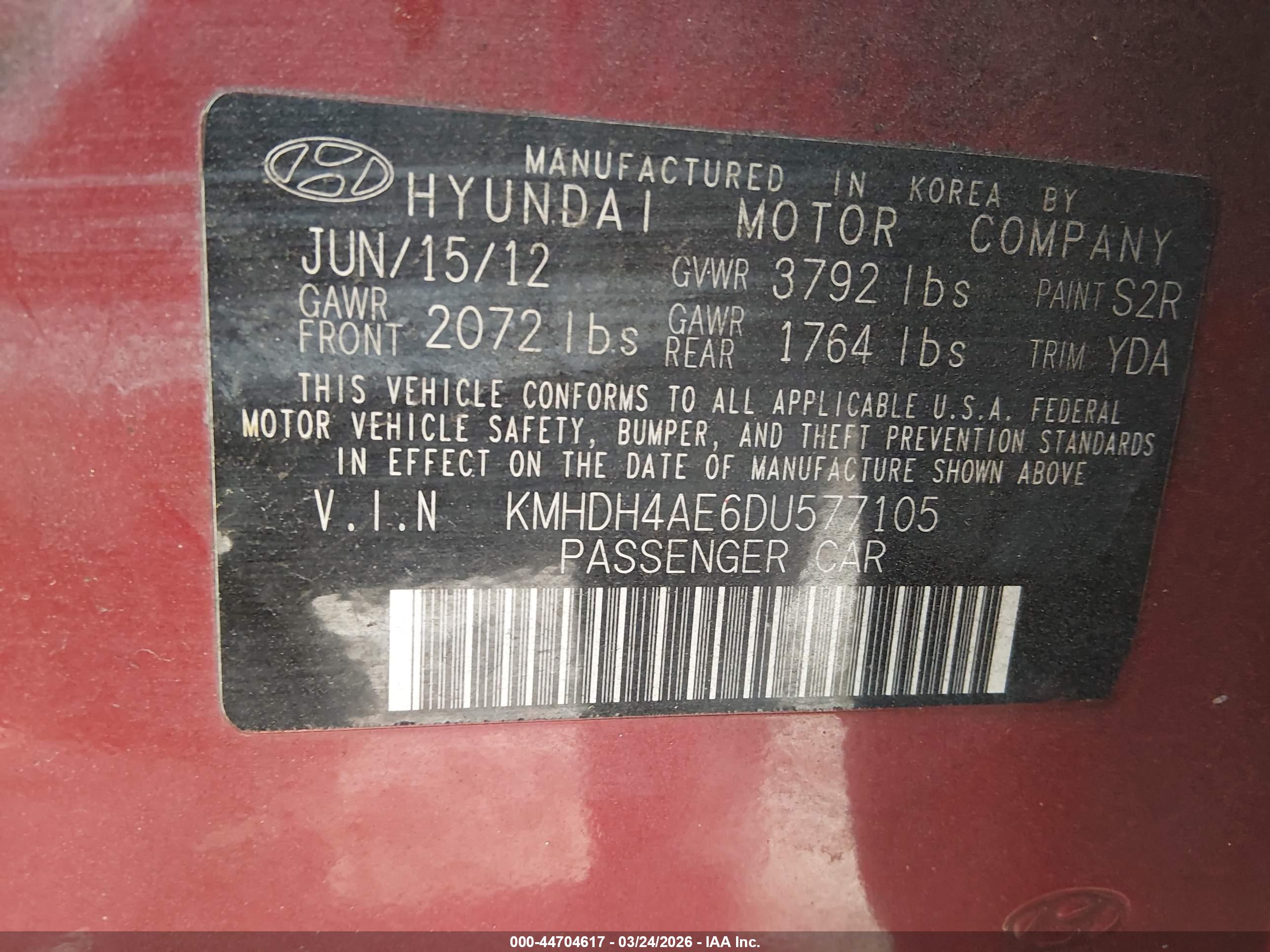HYUNDAI ELANTRA image 9