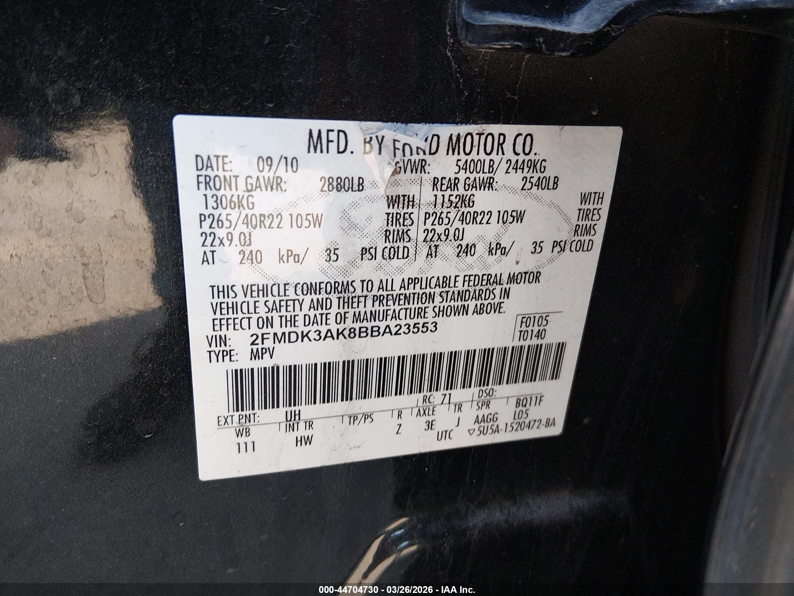 FORD EDGE image 9
