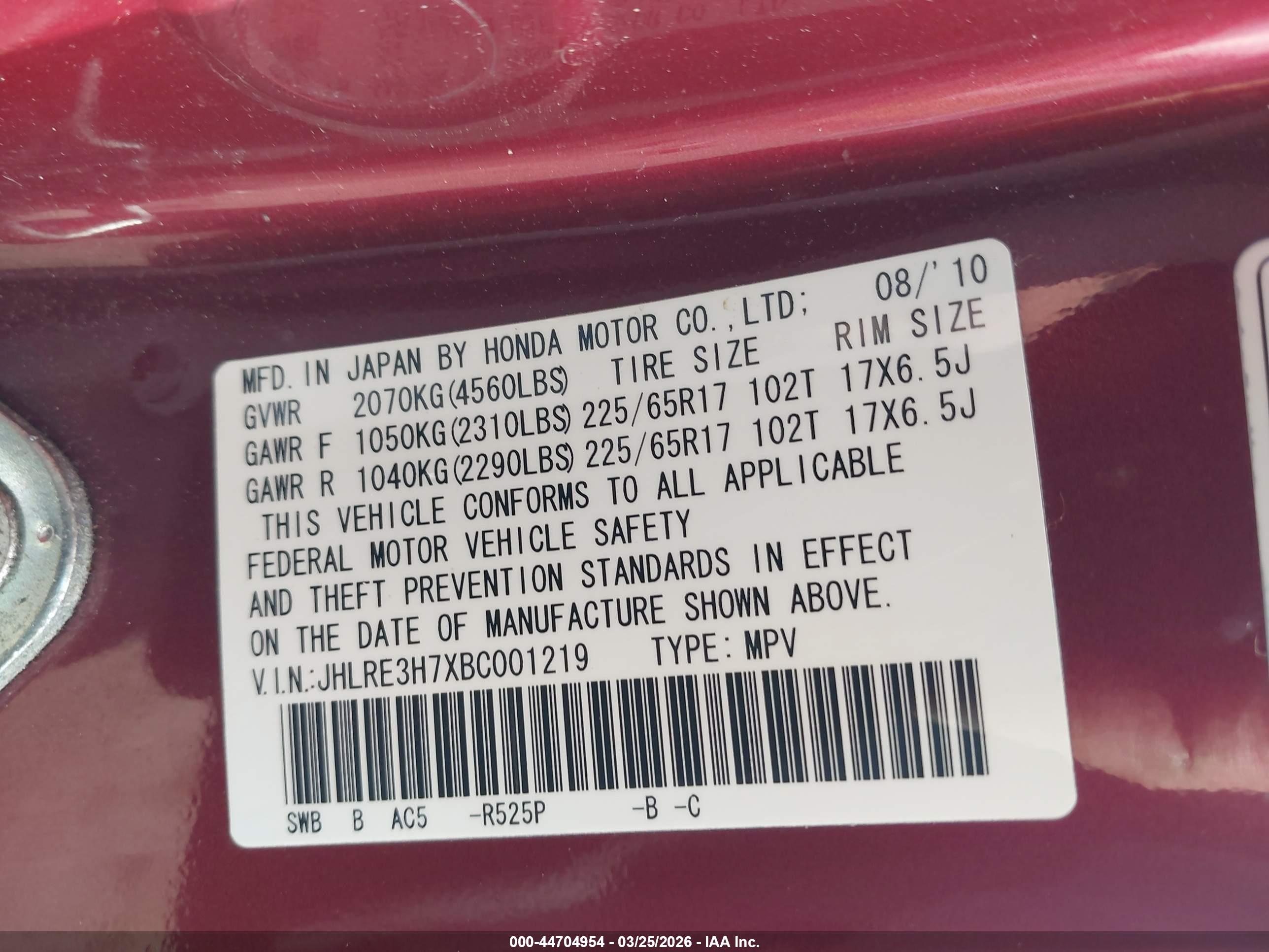 HONDA CR-V image 9
