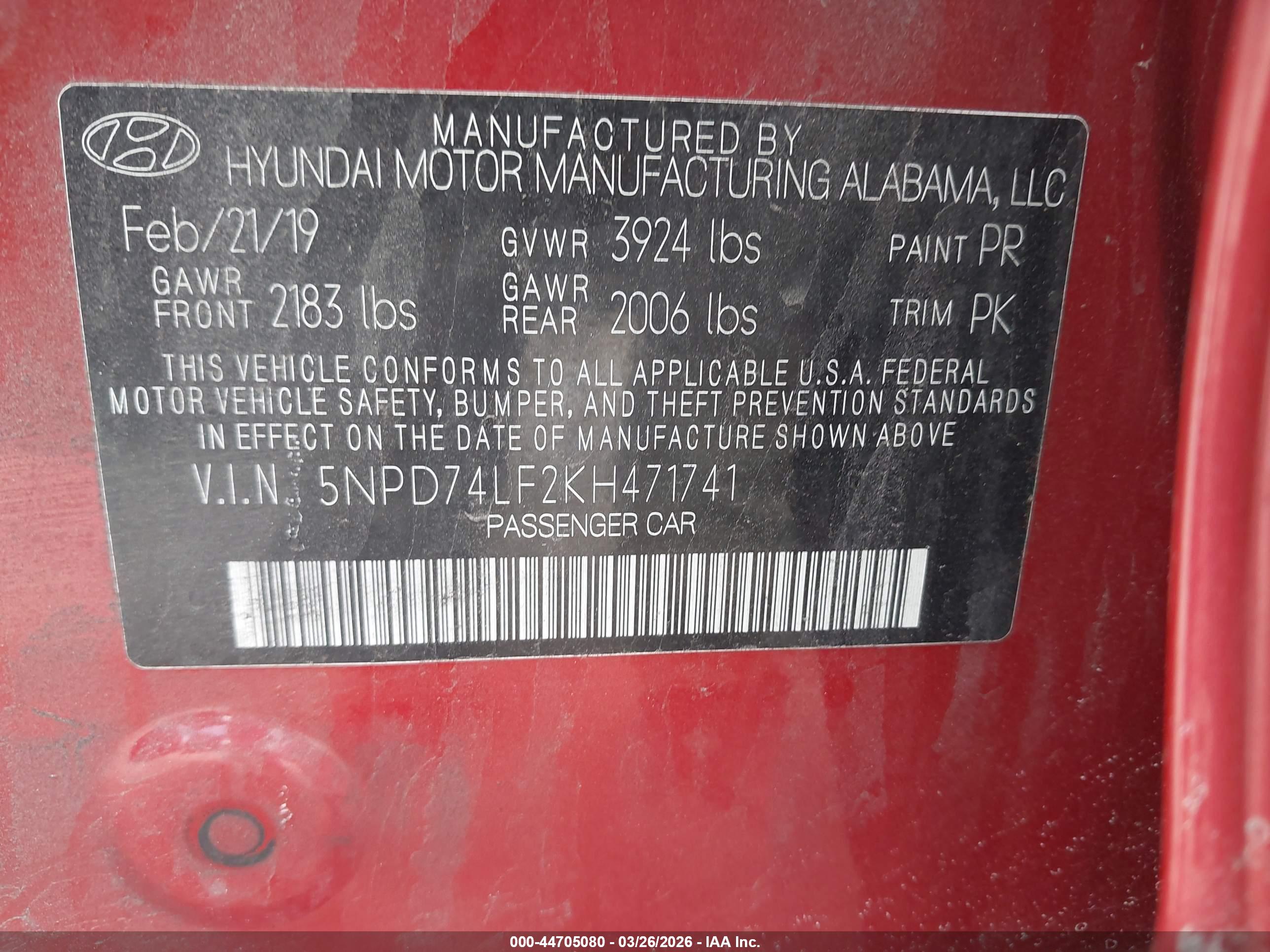 HYUNDAI ELANTRA image 9