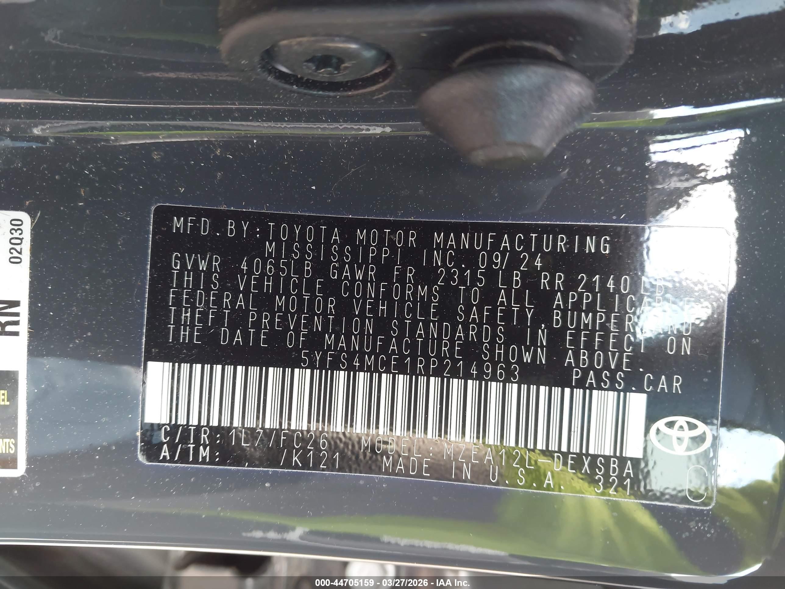 TOYOTA COROLLA image 9