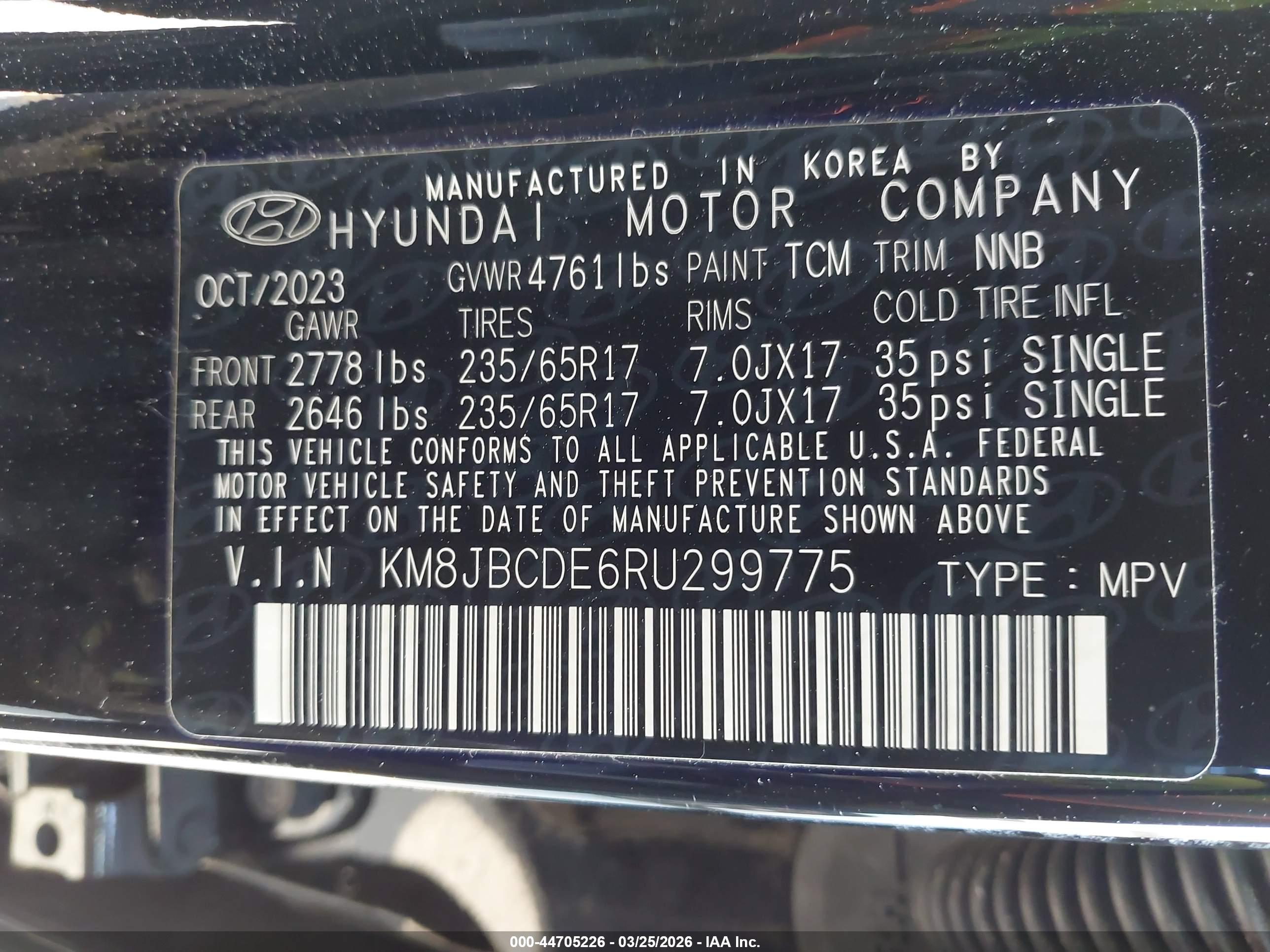 HYUNDAI TUCSON image 9