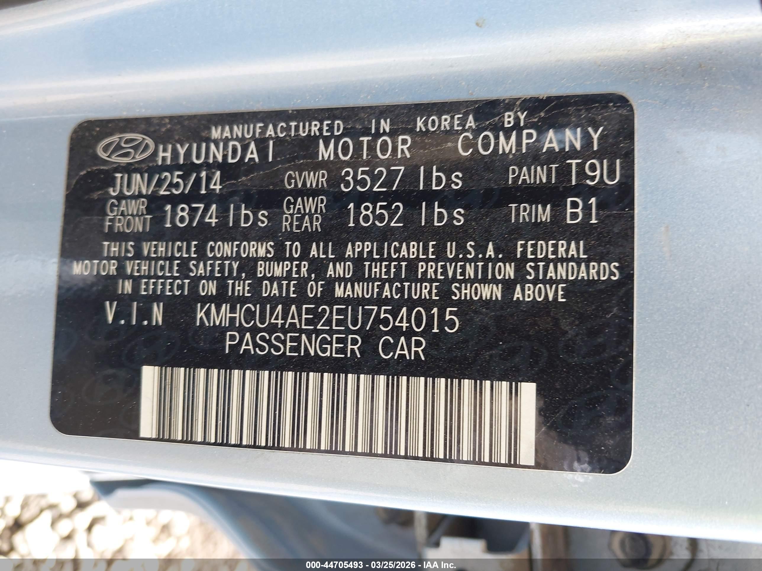 HYUNDAI ACCENT image 9