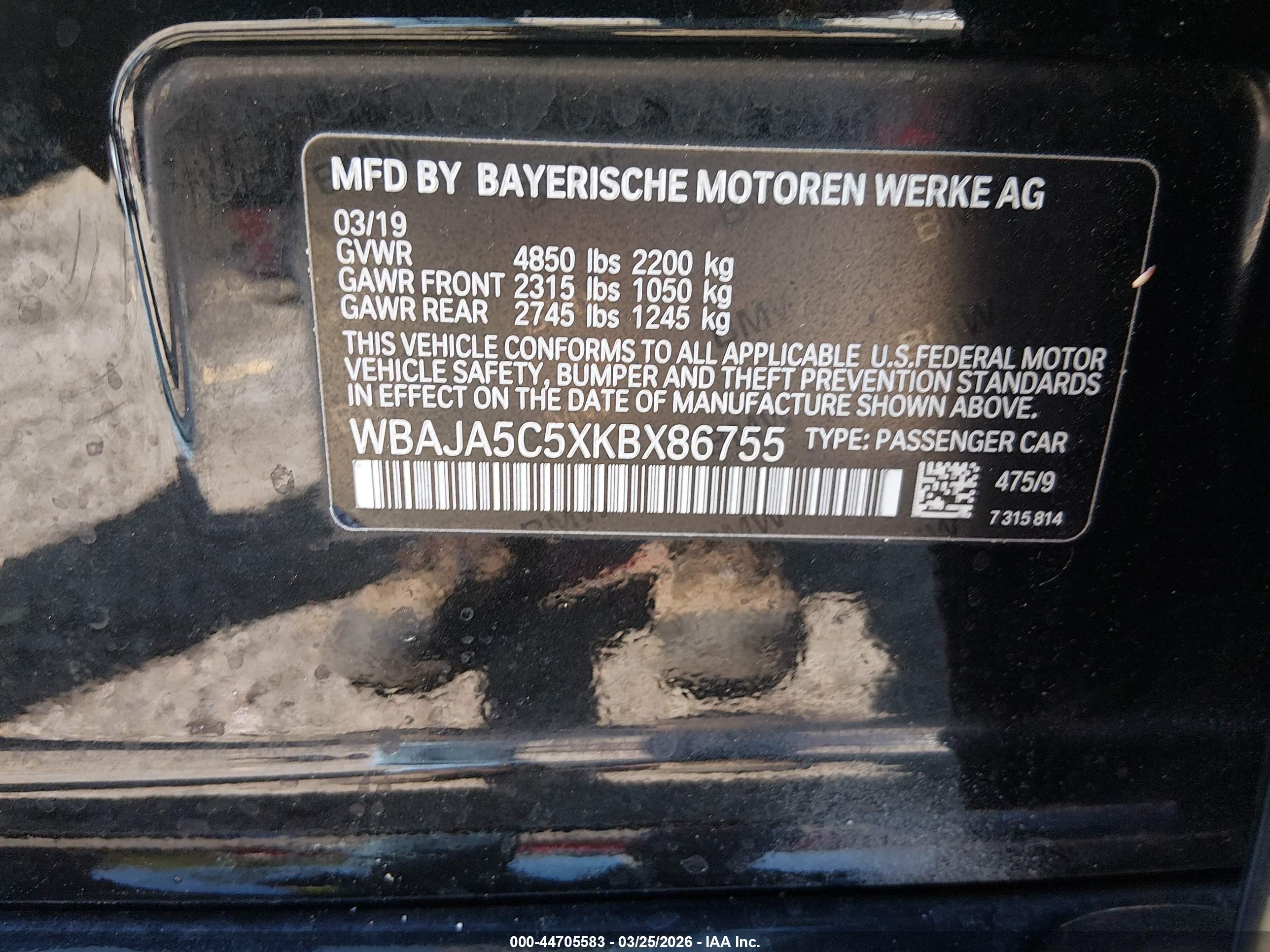 BMW 530I image 9