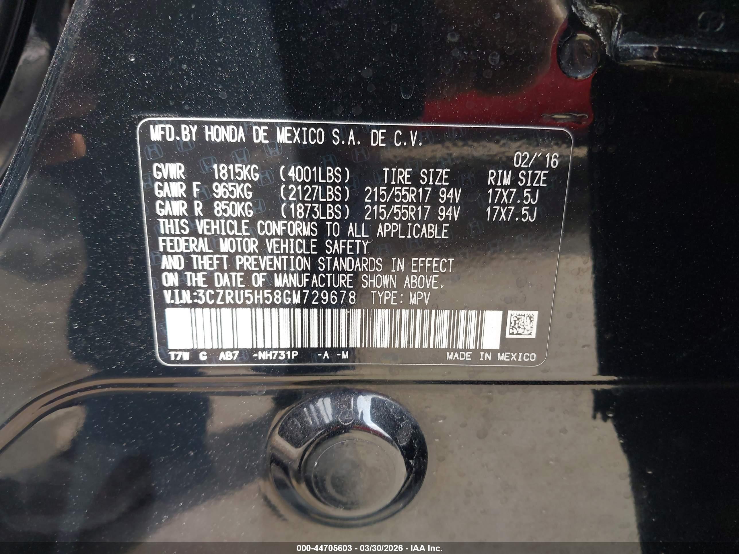 HONDA HR-V image 9
