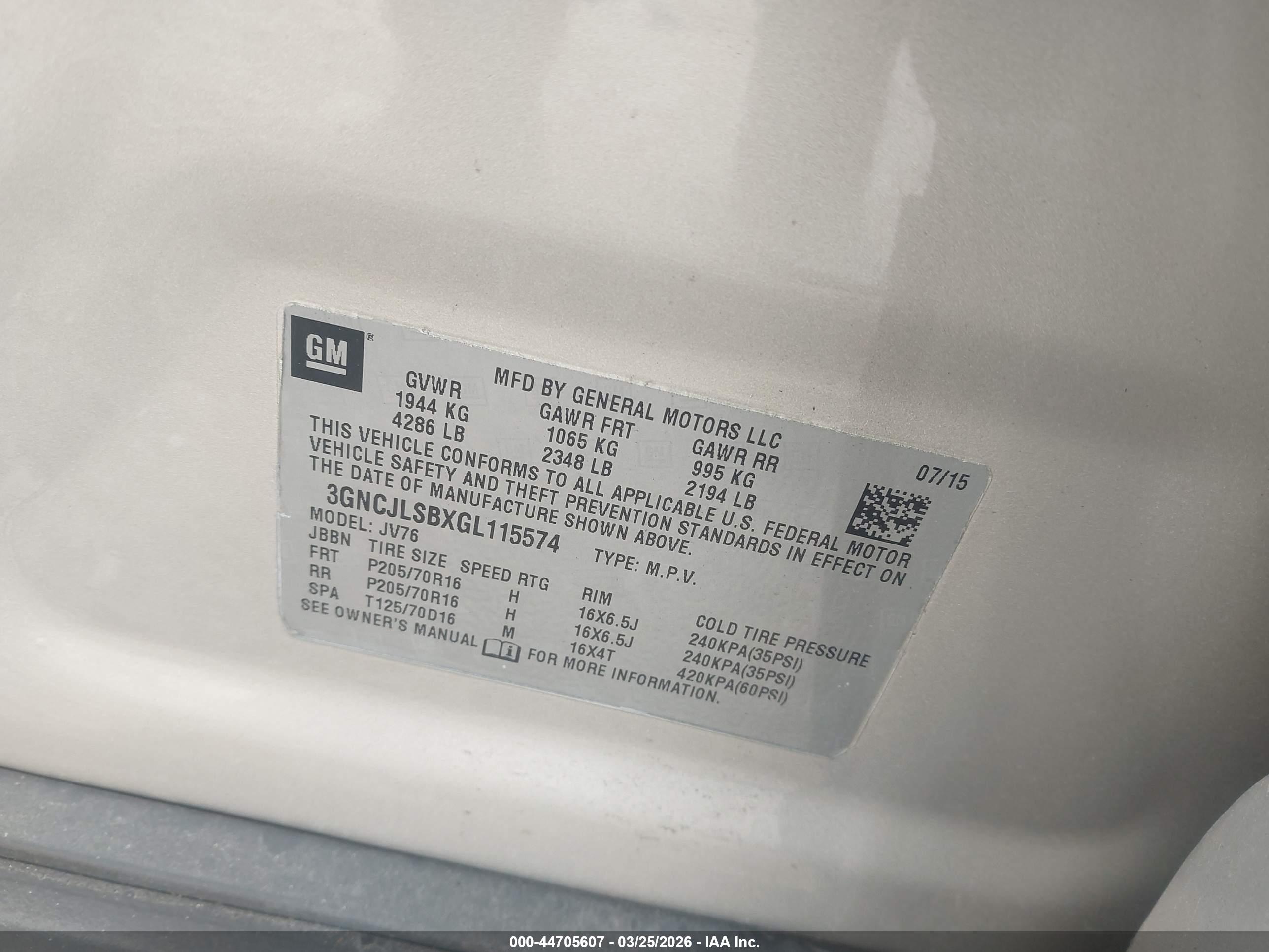 CHEVROLET TRAX image 9
