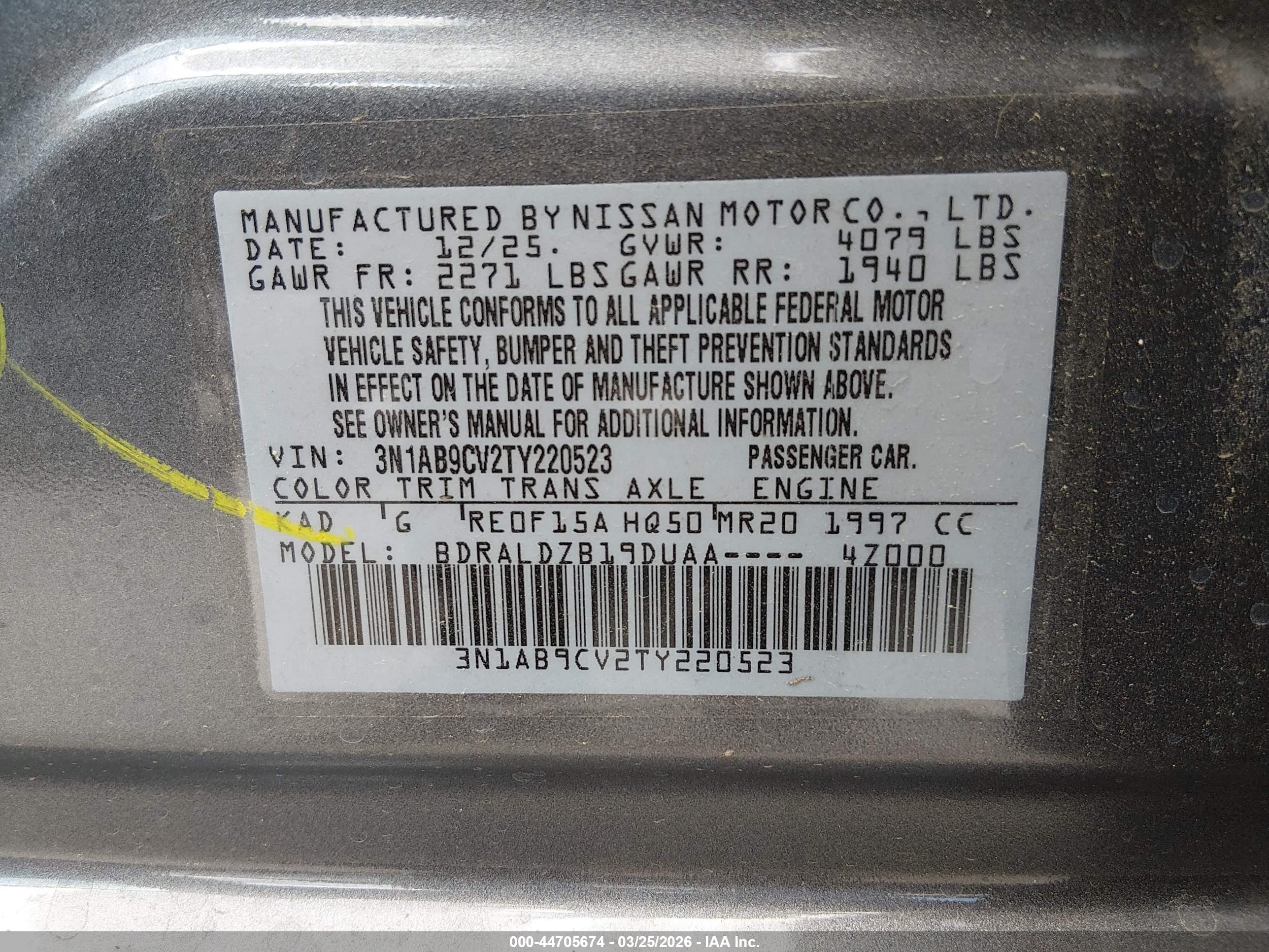 NISSAN SENTRA image 9