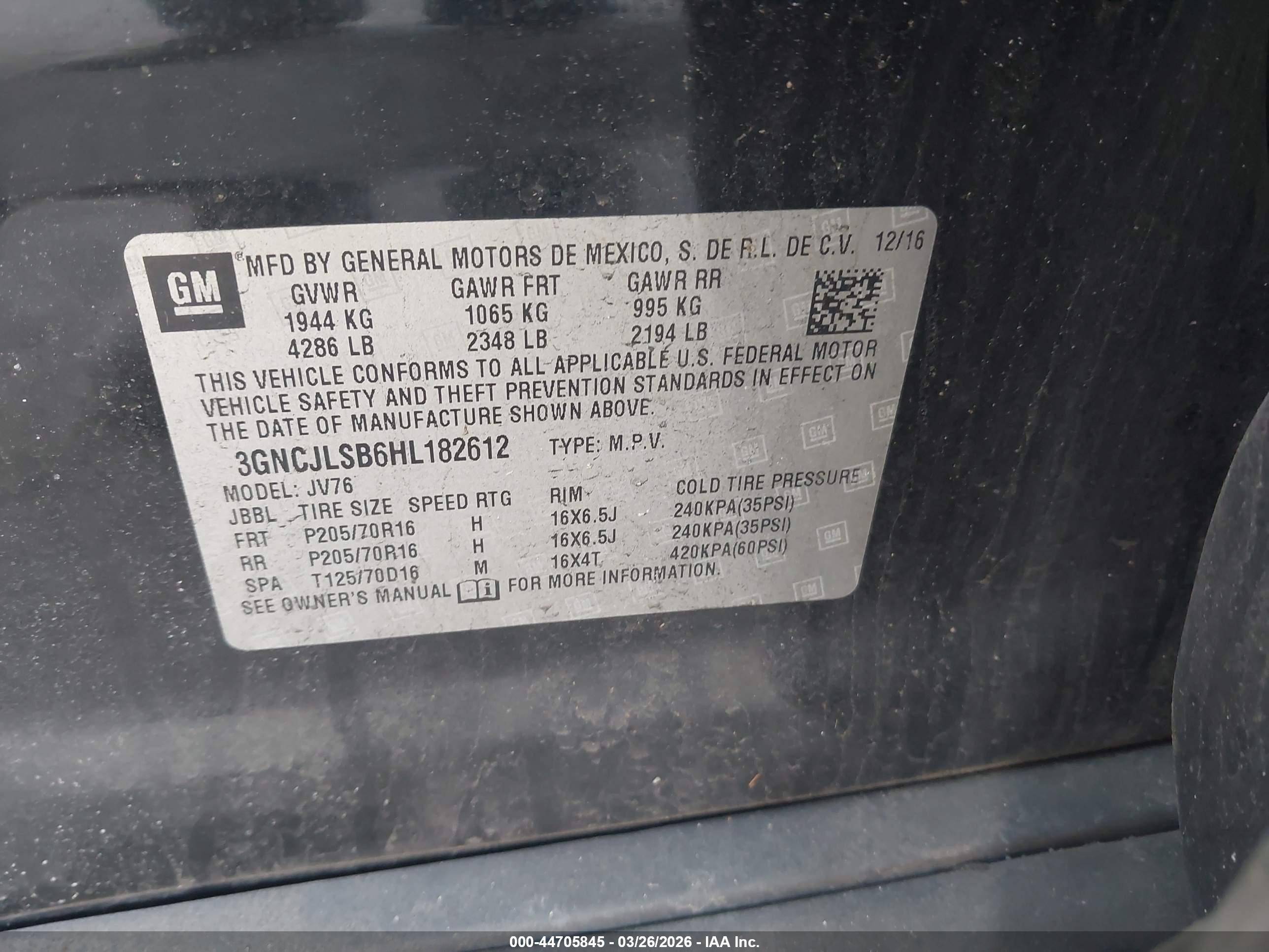CHEVROLET TRAX image 9