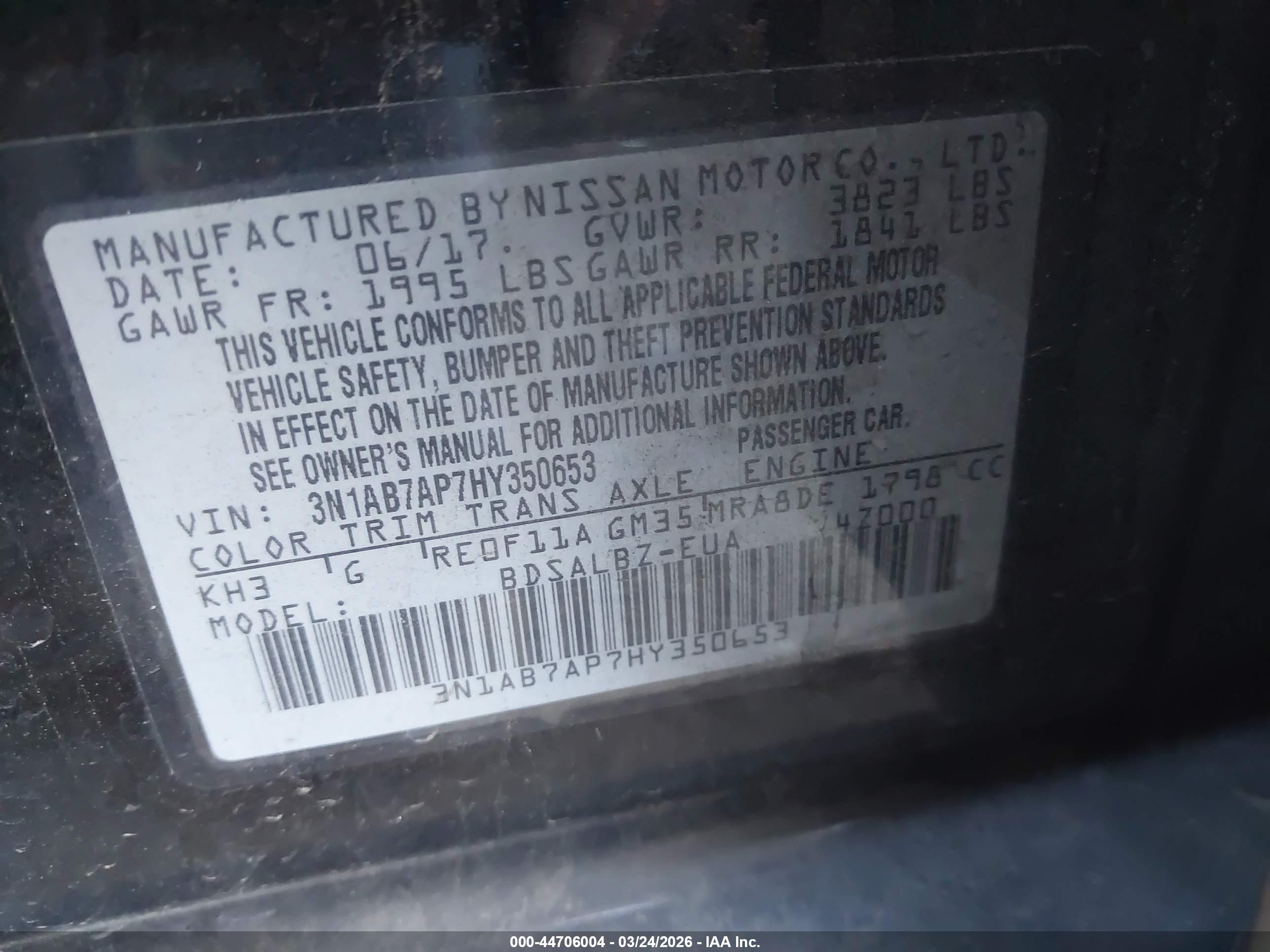NISSAN SENTRA image 9