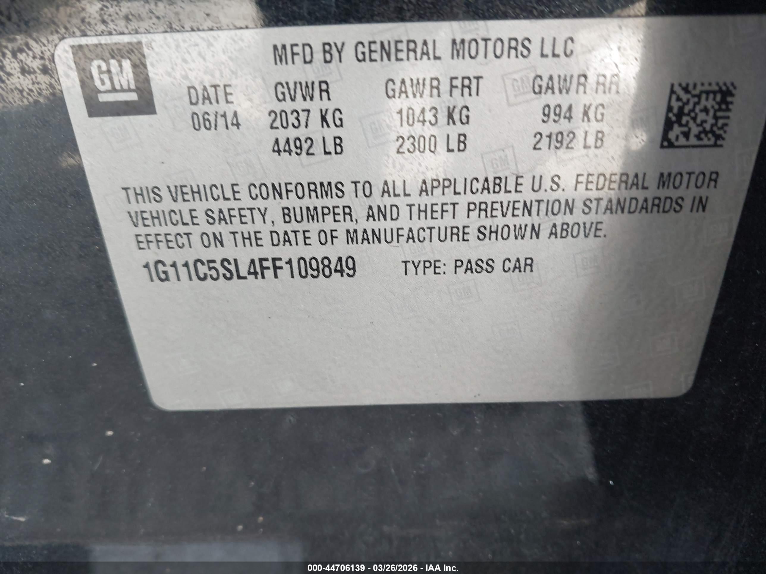 CHEVROLET MALIBU image 9
