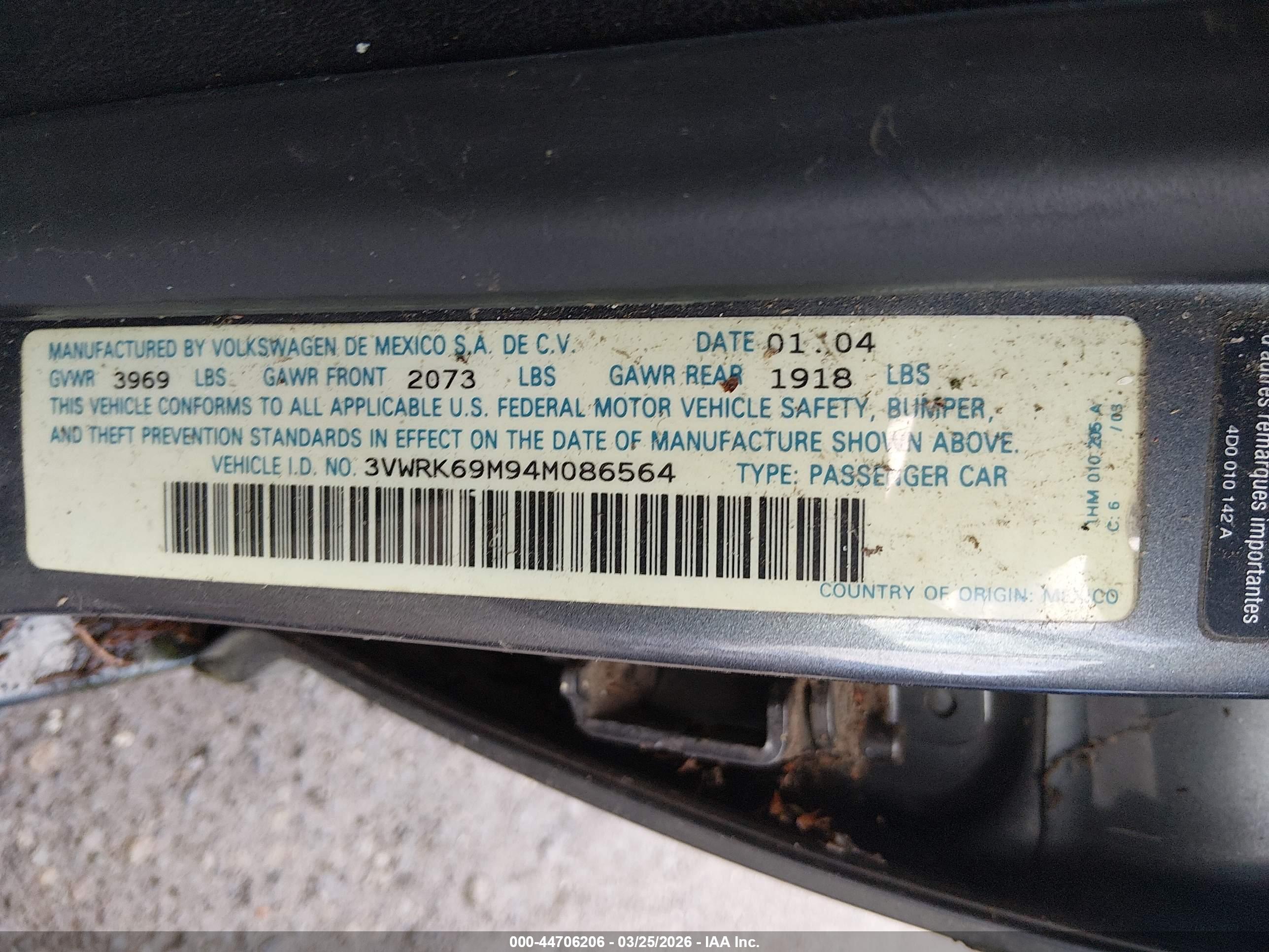 VOLKSWAGEN JETTA image 9