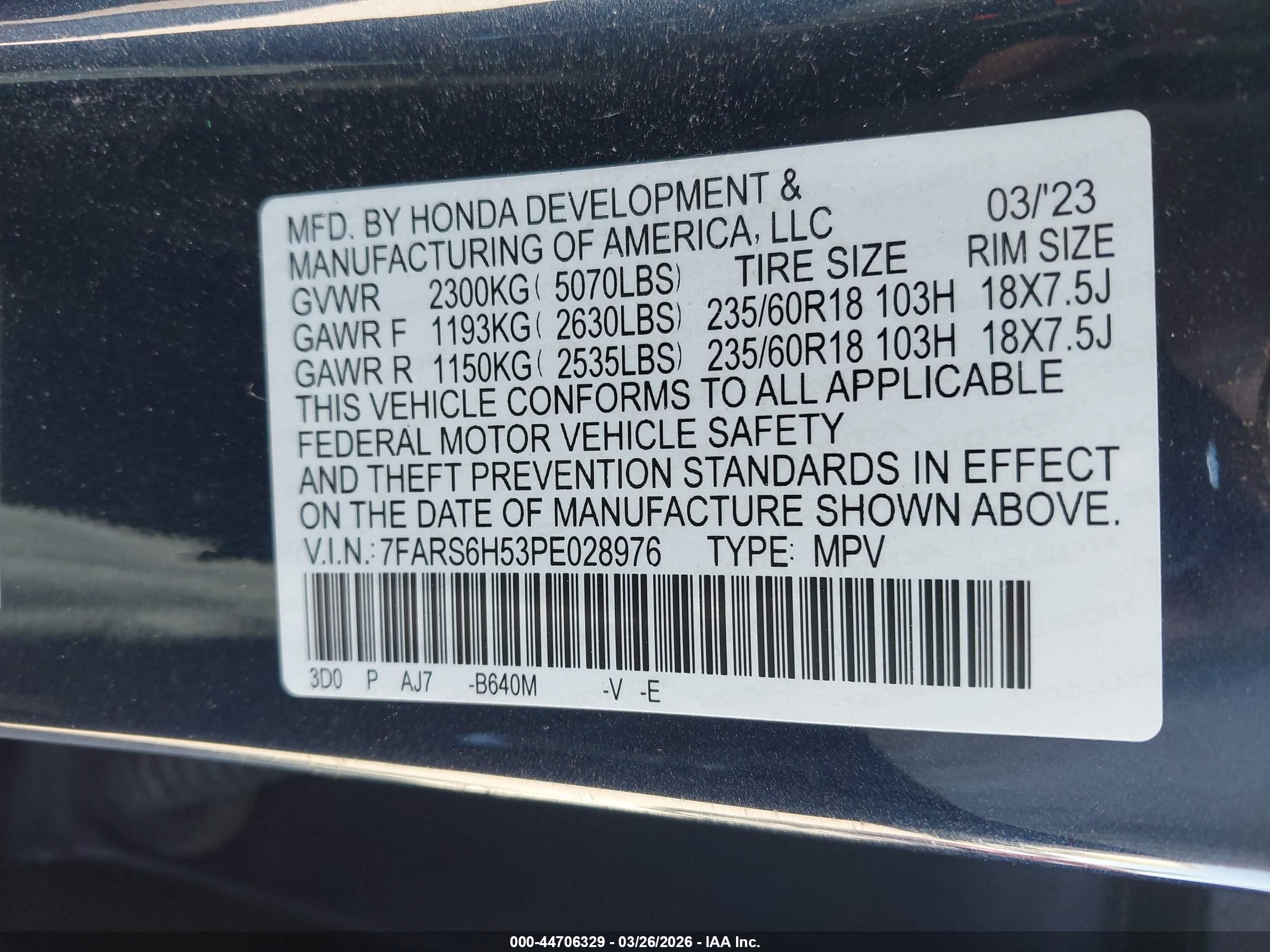 HONDA CR-V image 9