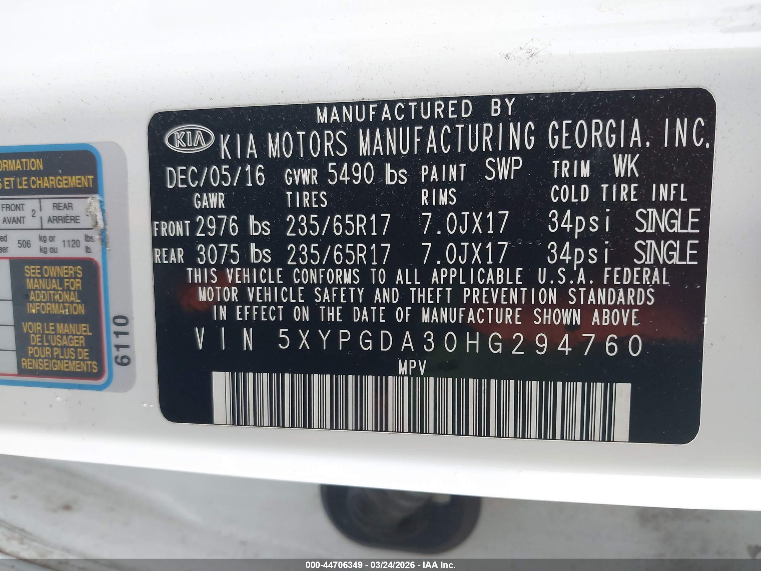 KIA SORENTO image 9
