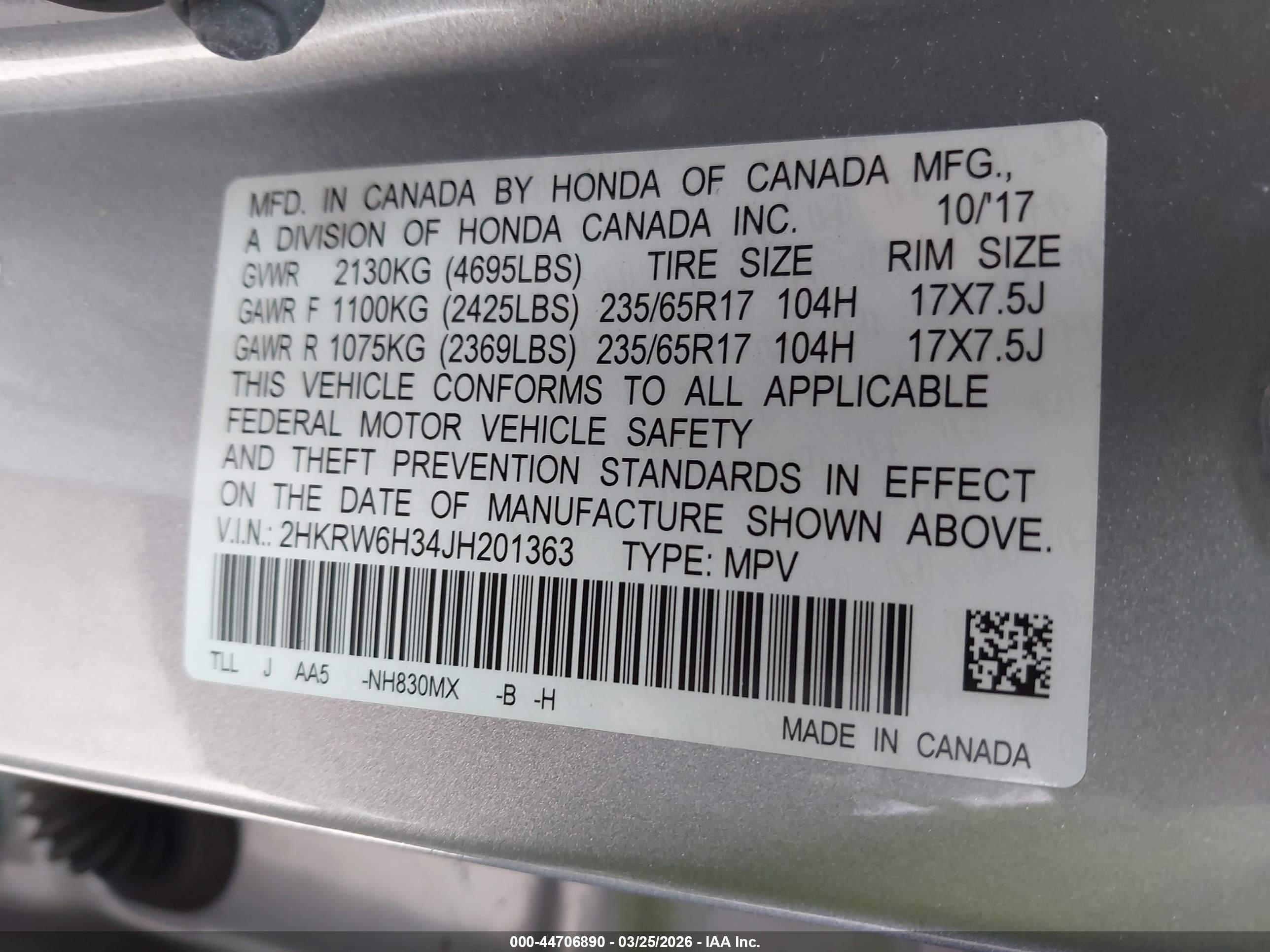HONDA CR-V image 9