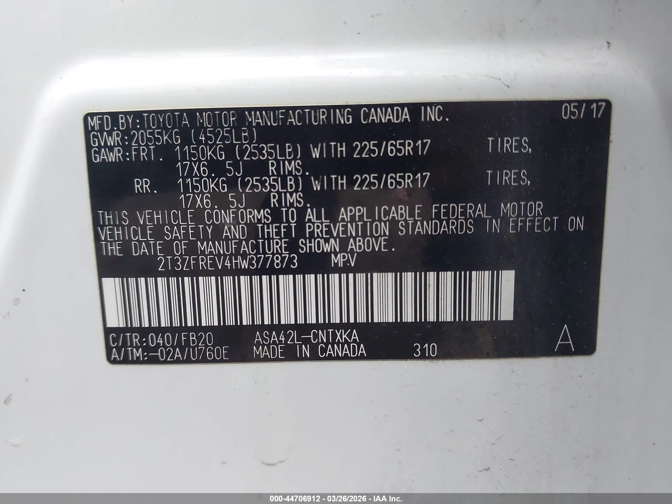 TOYOTA RAV4 image 9