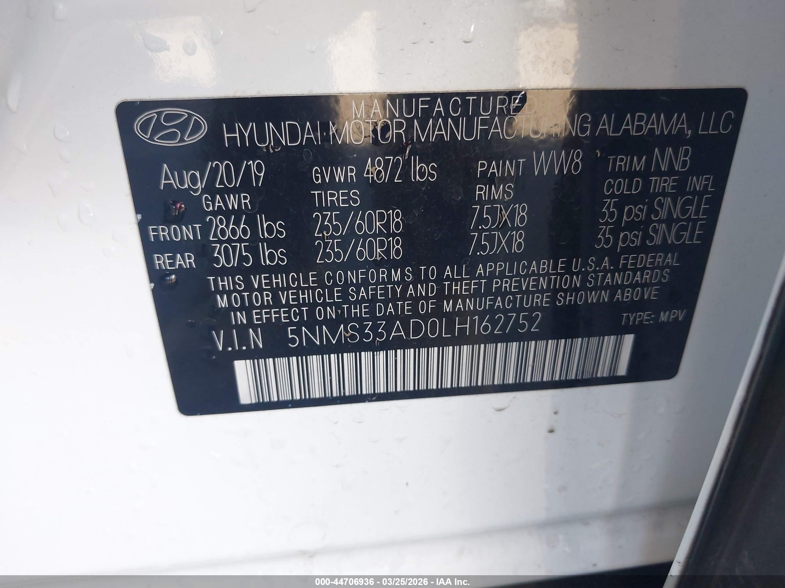 HYUNDAI SANTA image 9