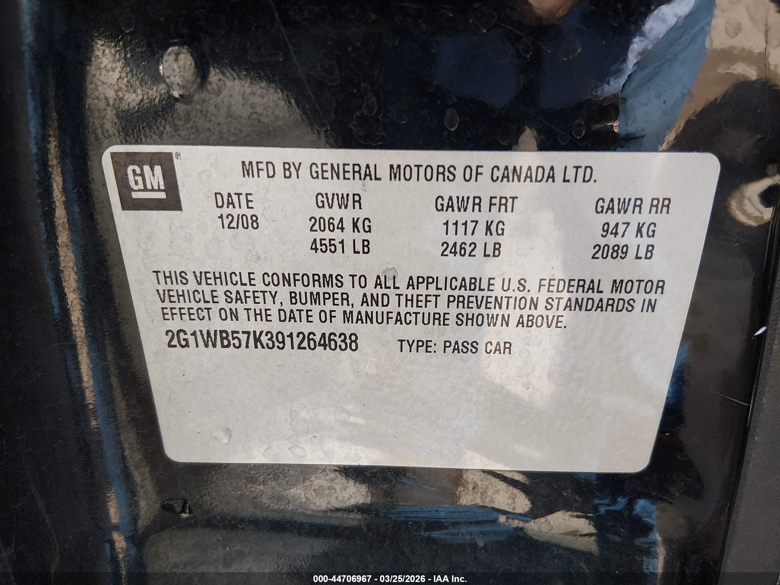 CHEVROLET IMPALA image 9