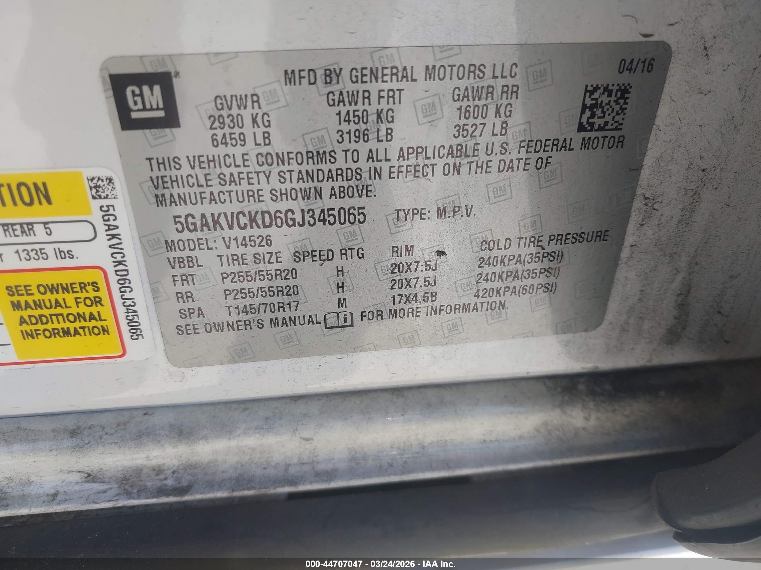BUICK ENCLAVE image 9