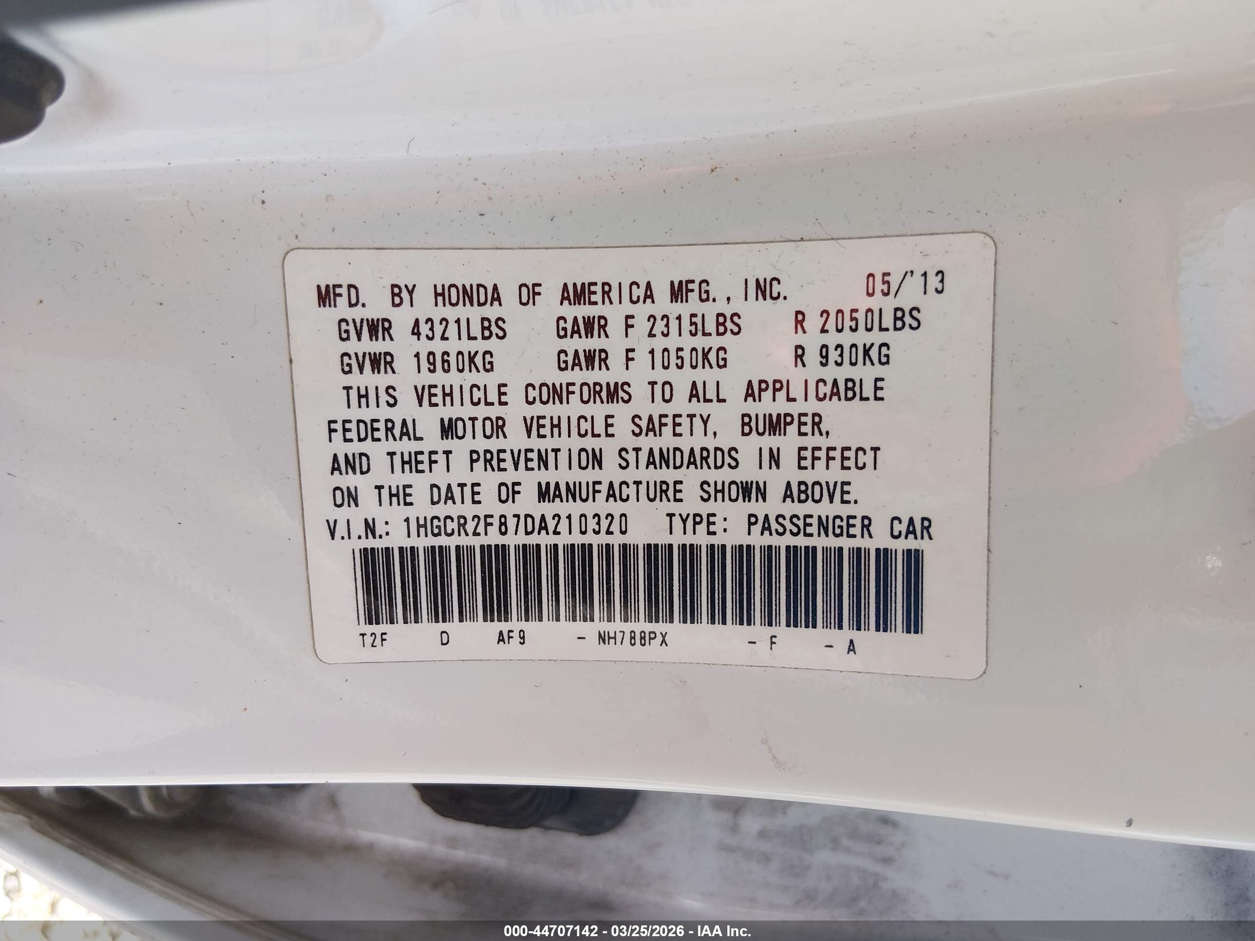 HONDA ACCORD image 9