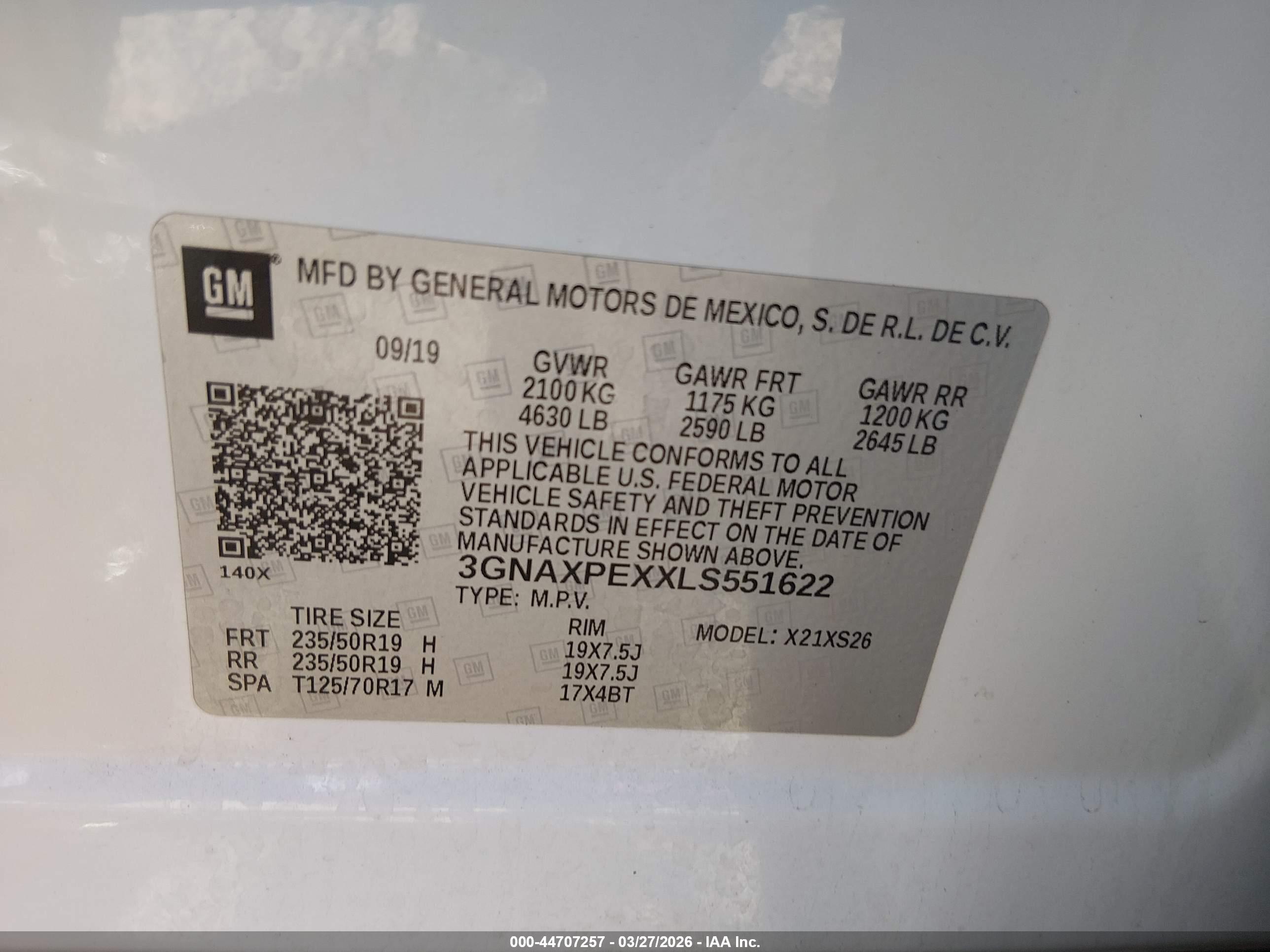CHEVROLET EQUINOX image 9