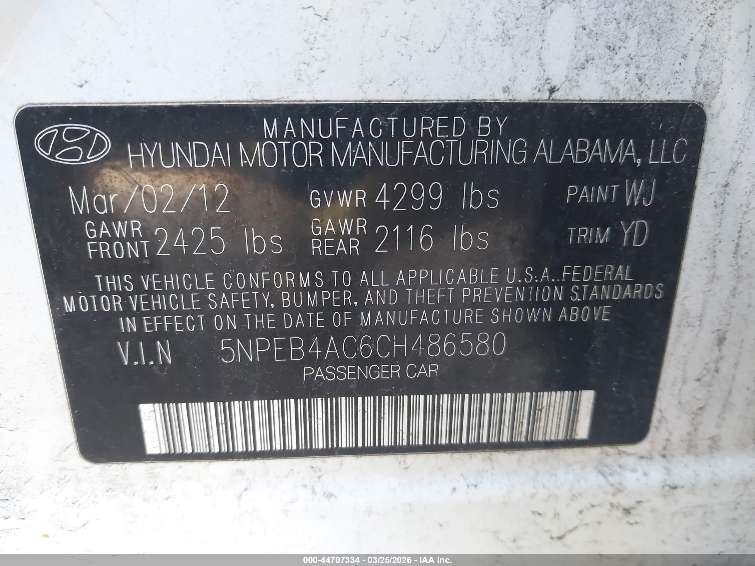 HYUNDAI SONATA image 9