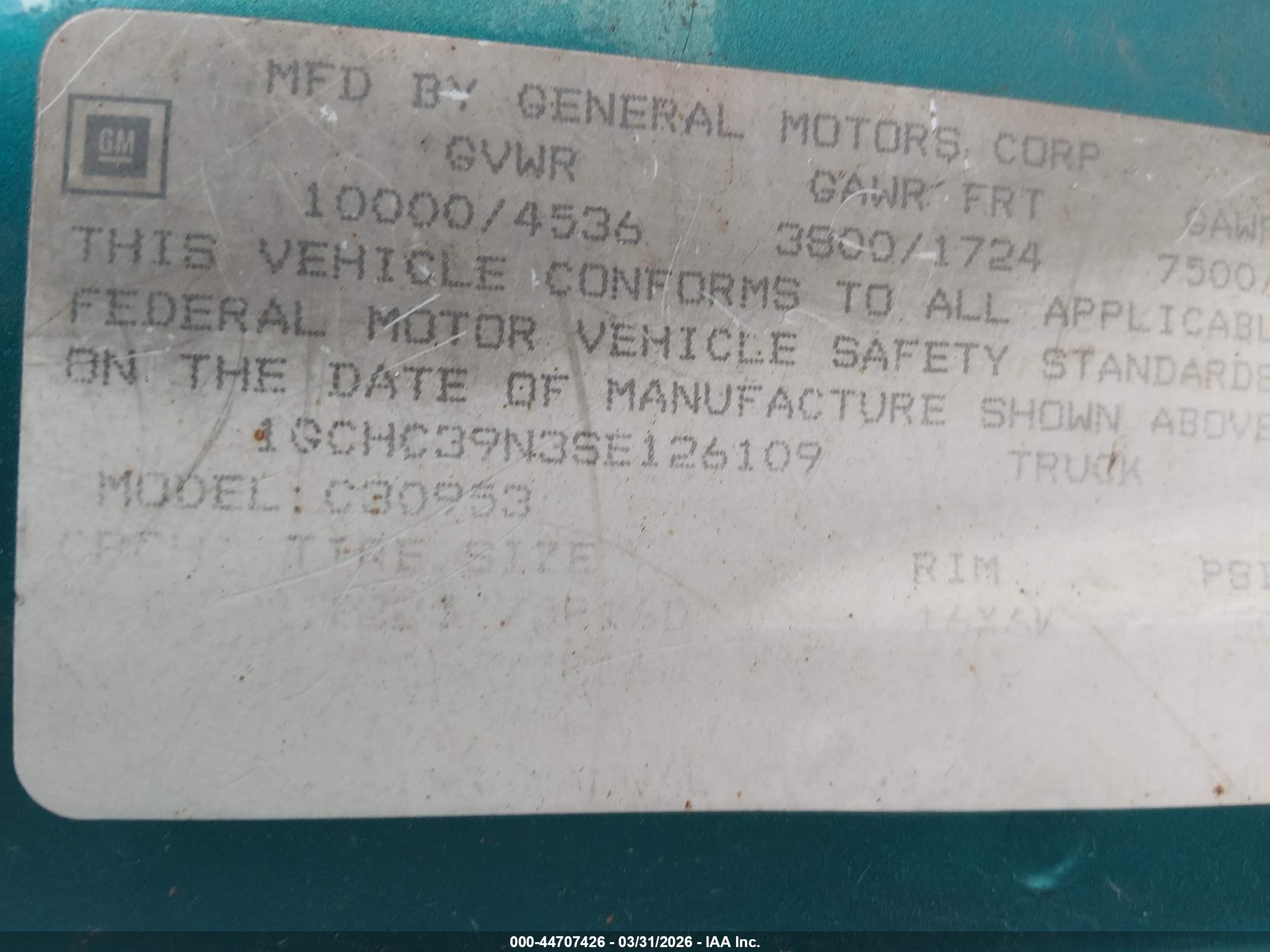 CHEVROLET GMT-400 image 9