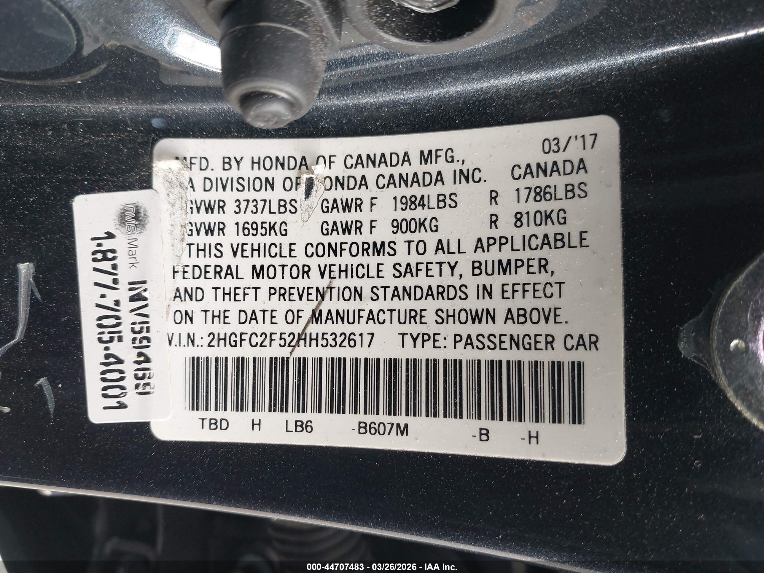 HONDA CIVIC image 9