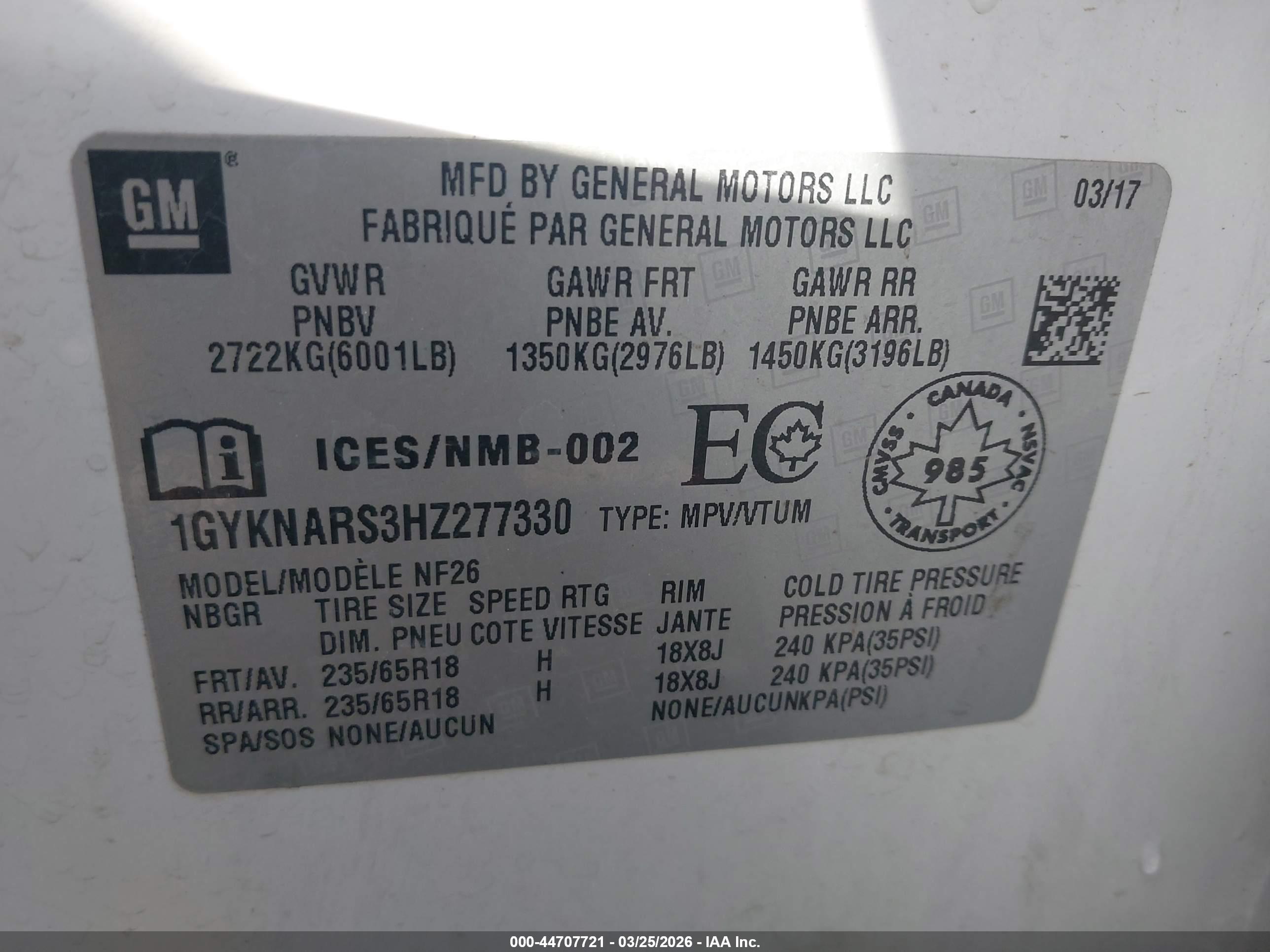 CADILLAC XT5 image 9