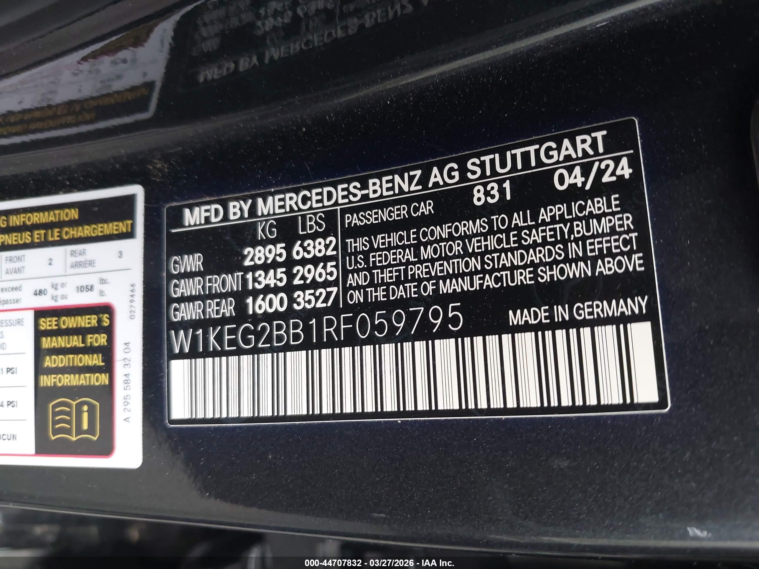 MERCEDES-BENZ EQE image 9