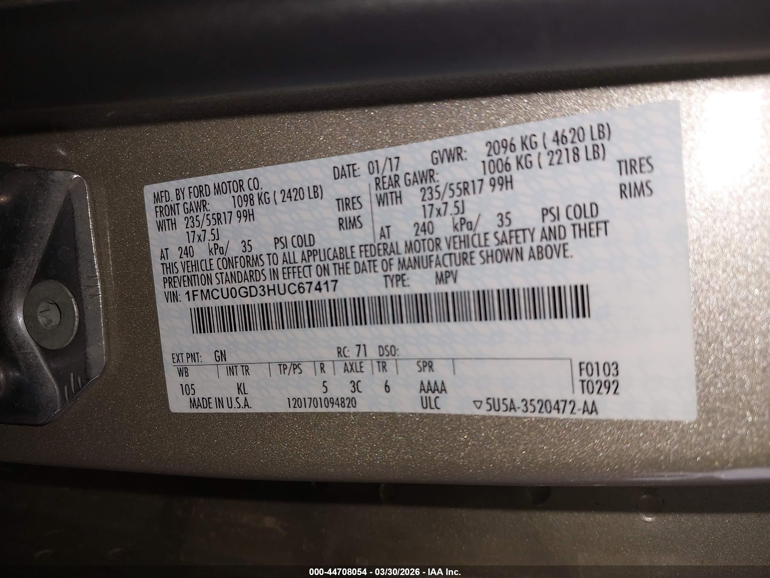 FORD ESCAPE image 9