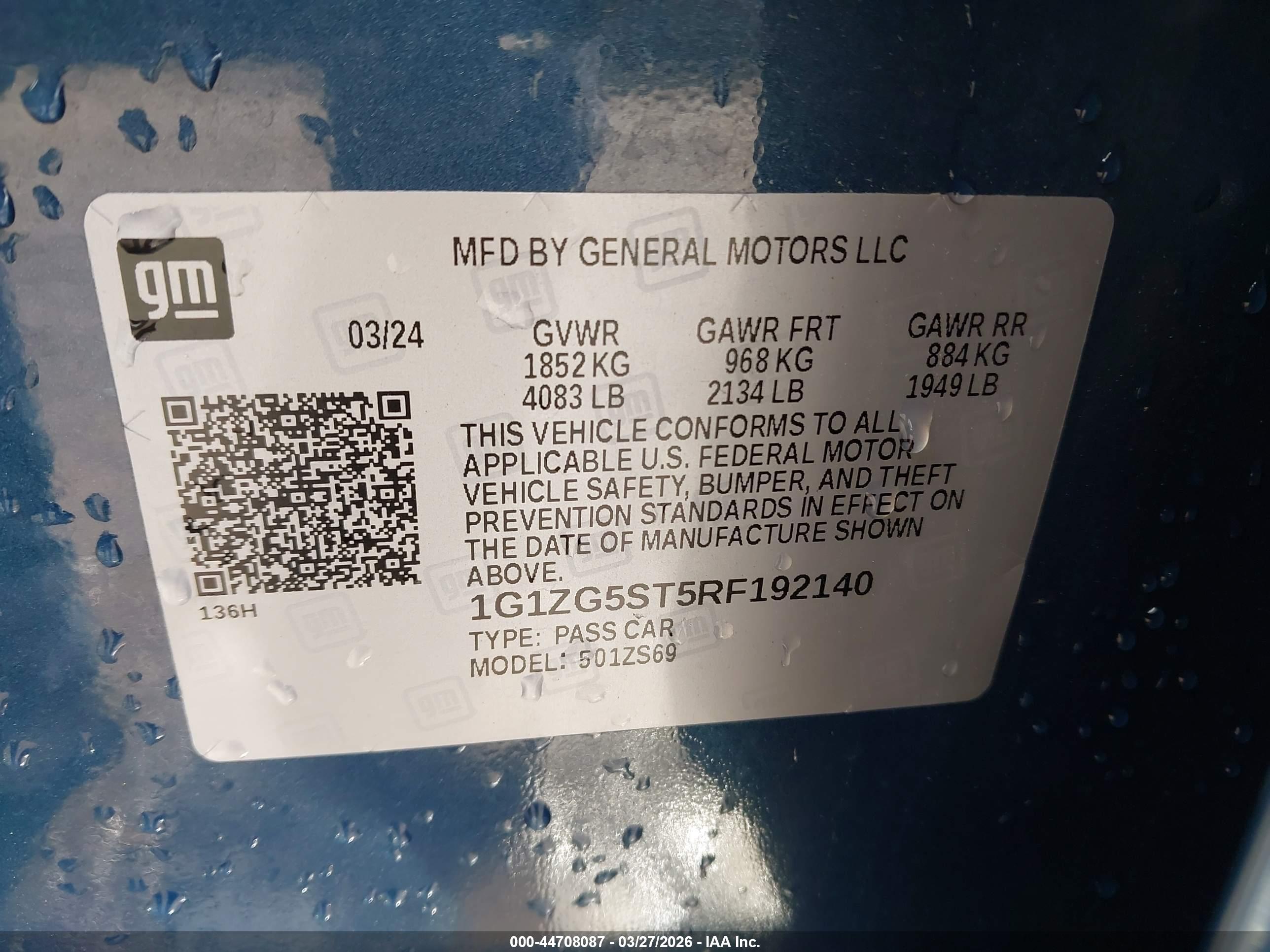 CHEVROLET MALIBU image 9