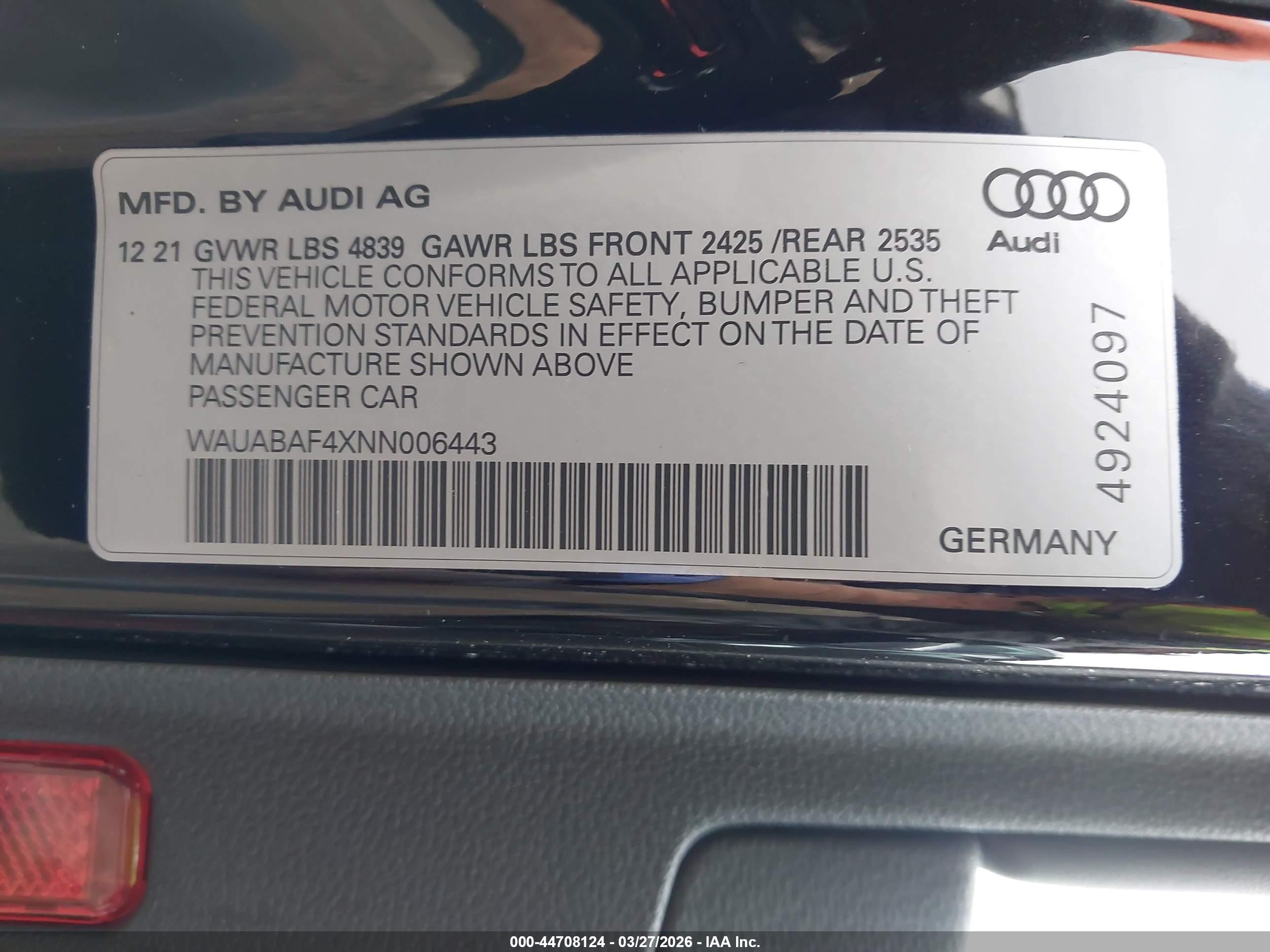 AUDI A4 image 9
