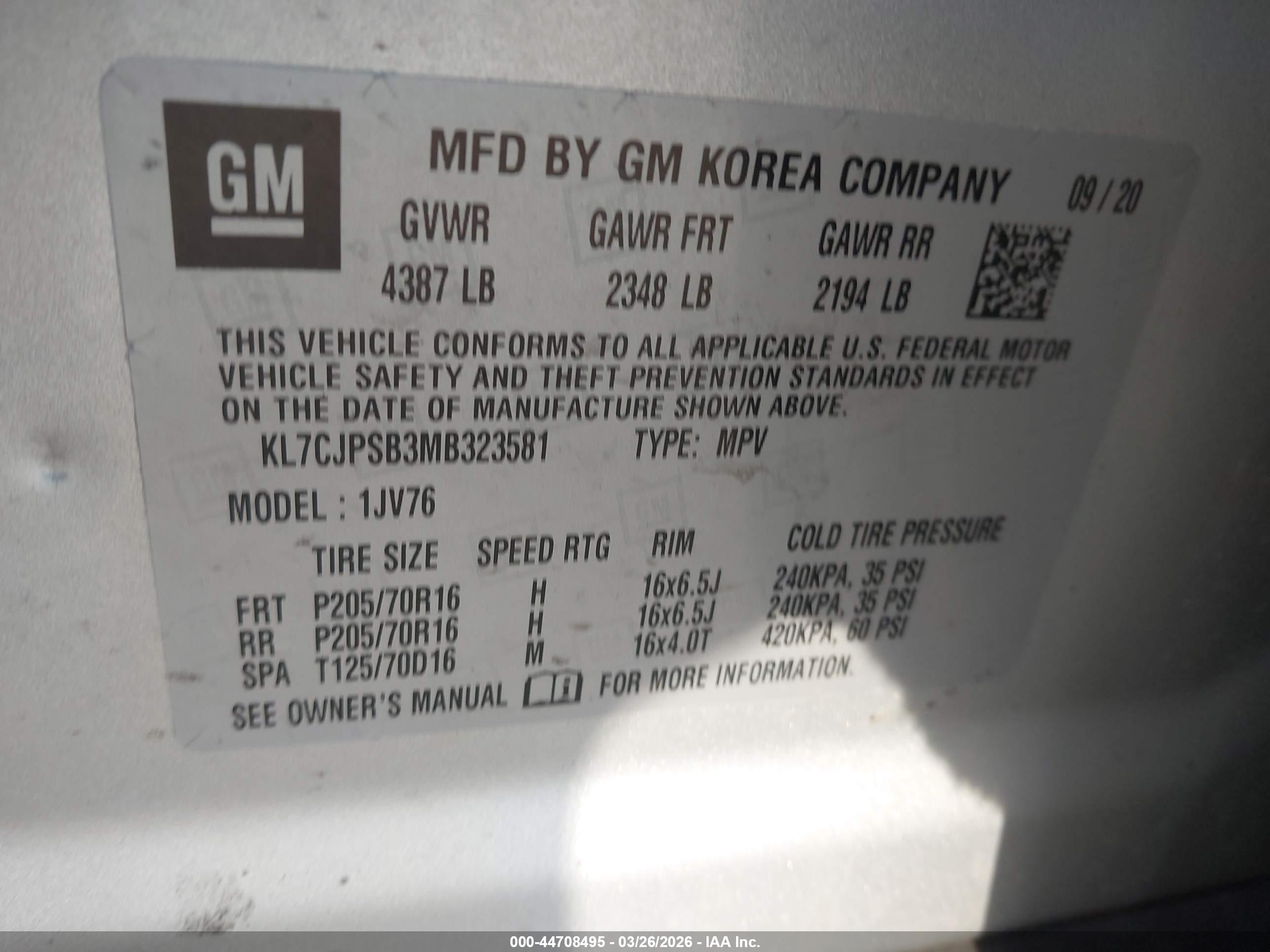 CHEVROLET TRAX image 9