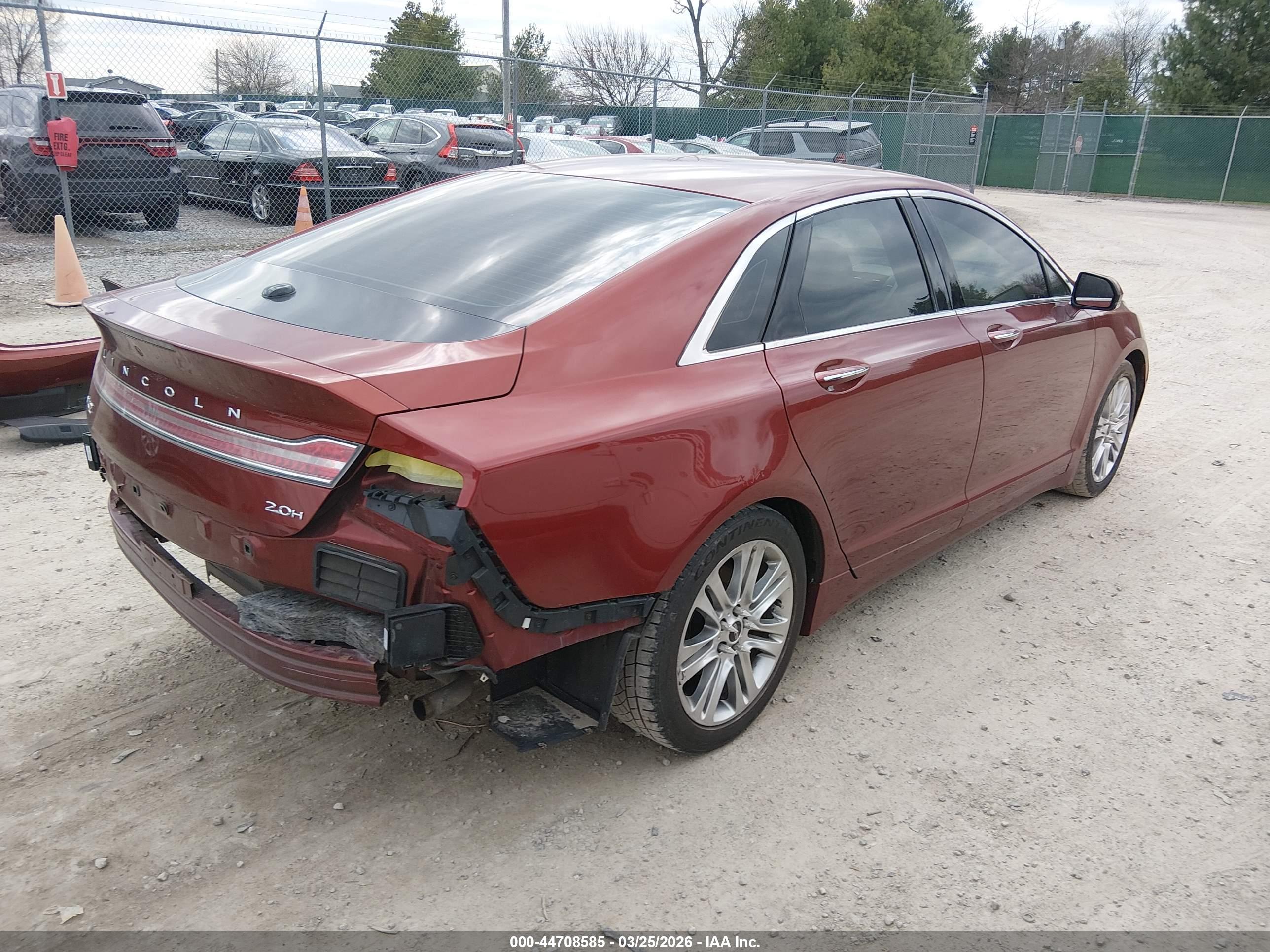 LINCOLN MKZ image 4