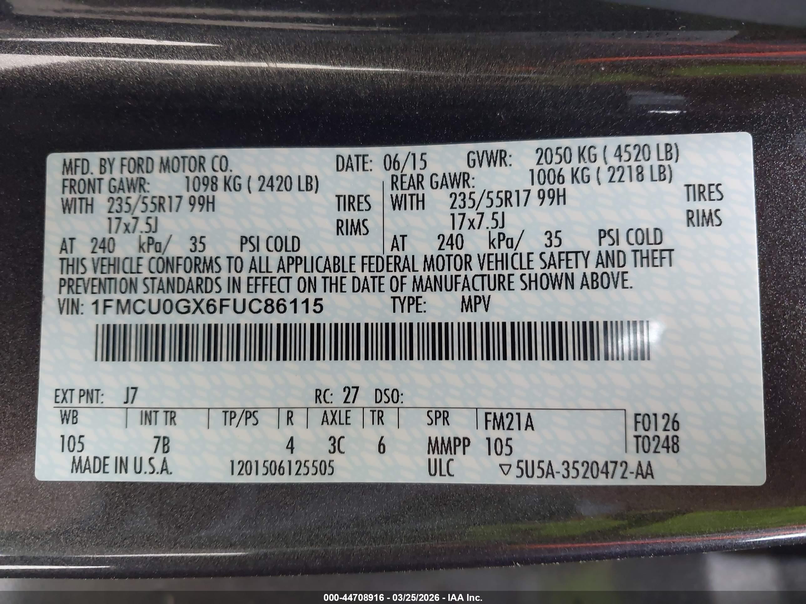 FORD ESCAPE image 9