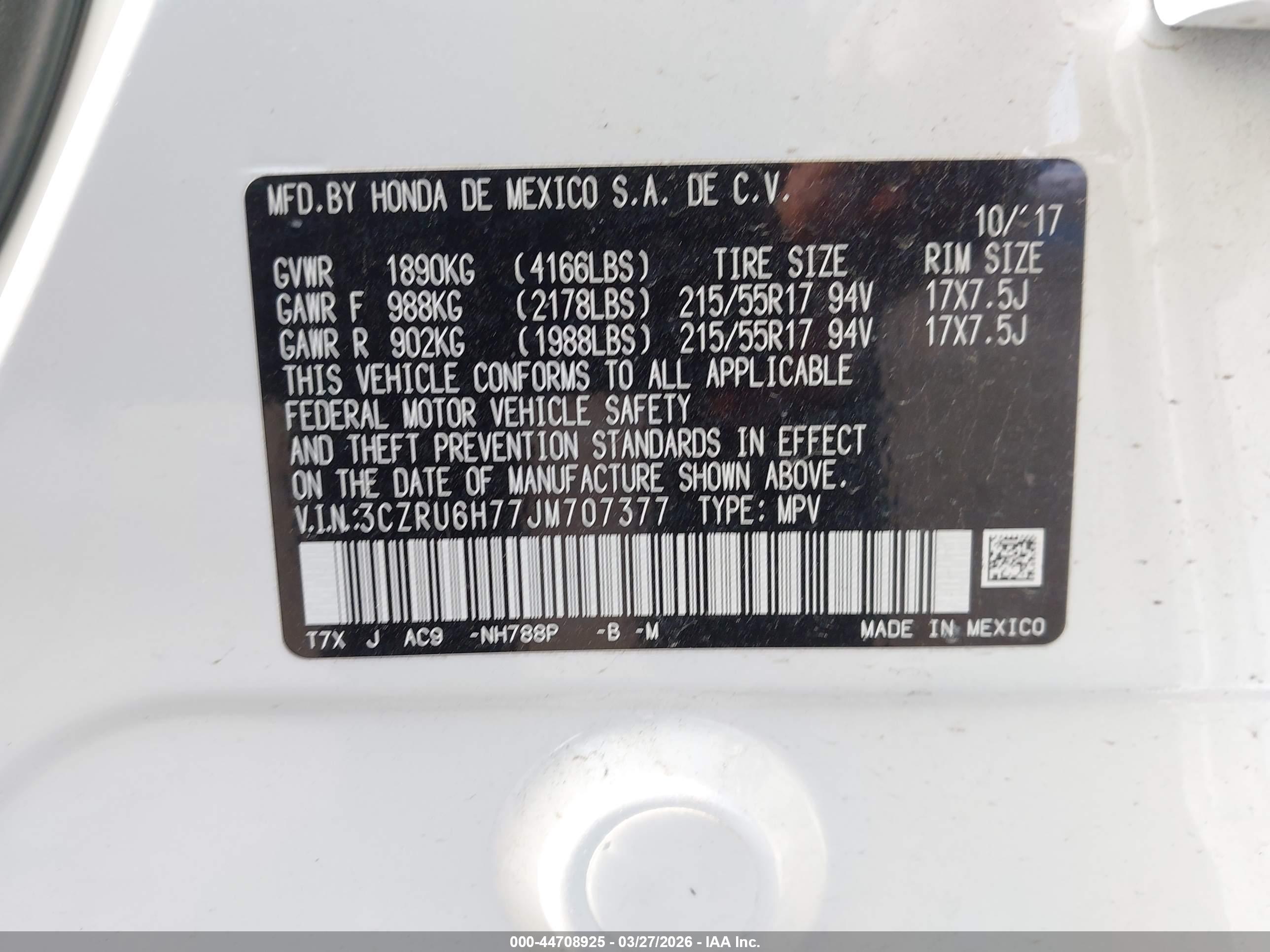 HONDA HR-V image 9