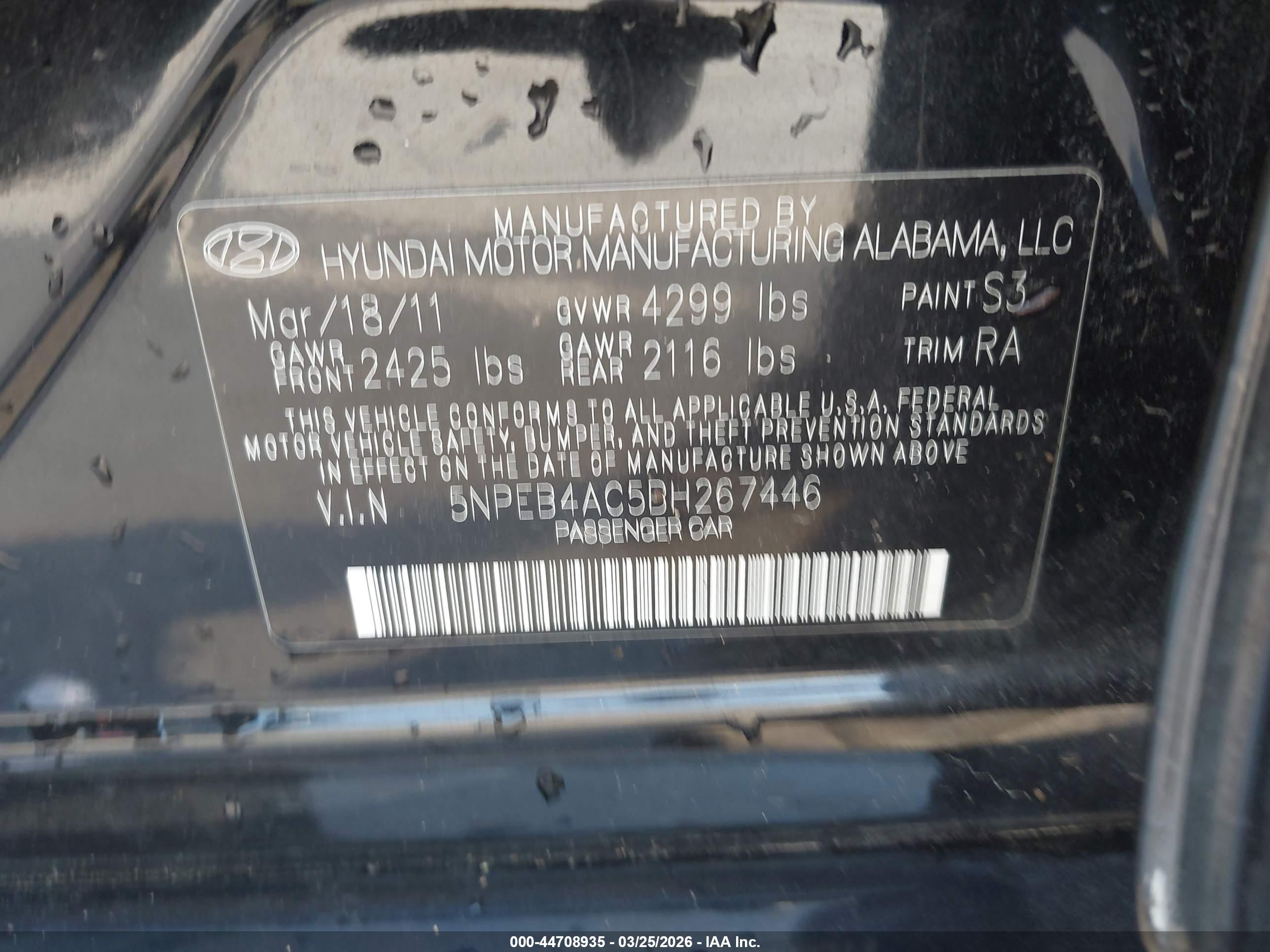 HYUNDAI SONATA image 9