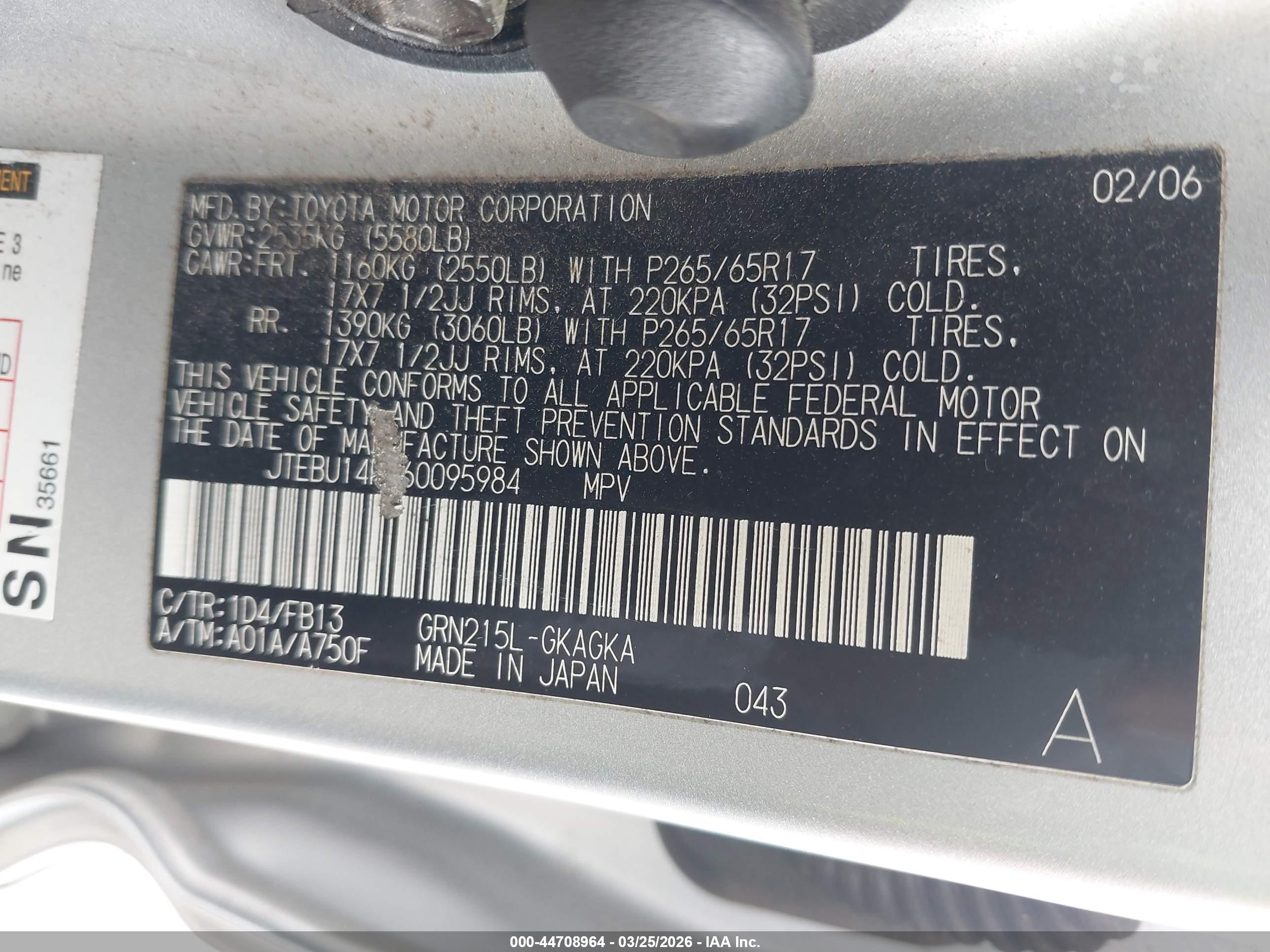 TOYOTA 4RUNNER image 9