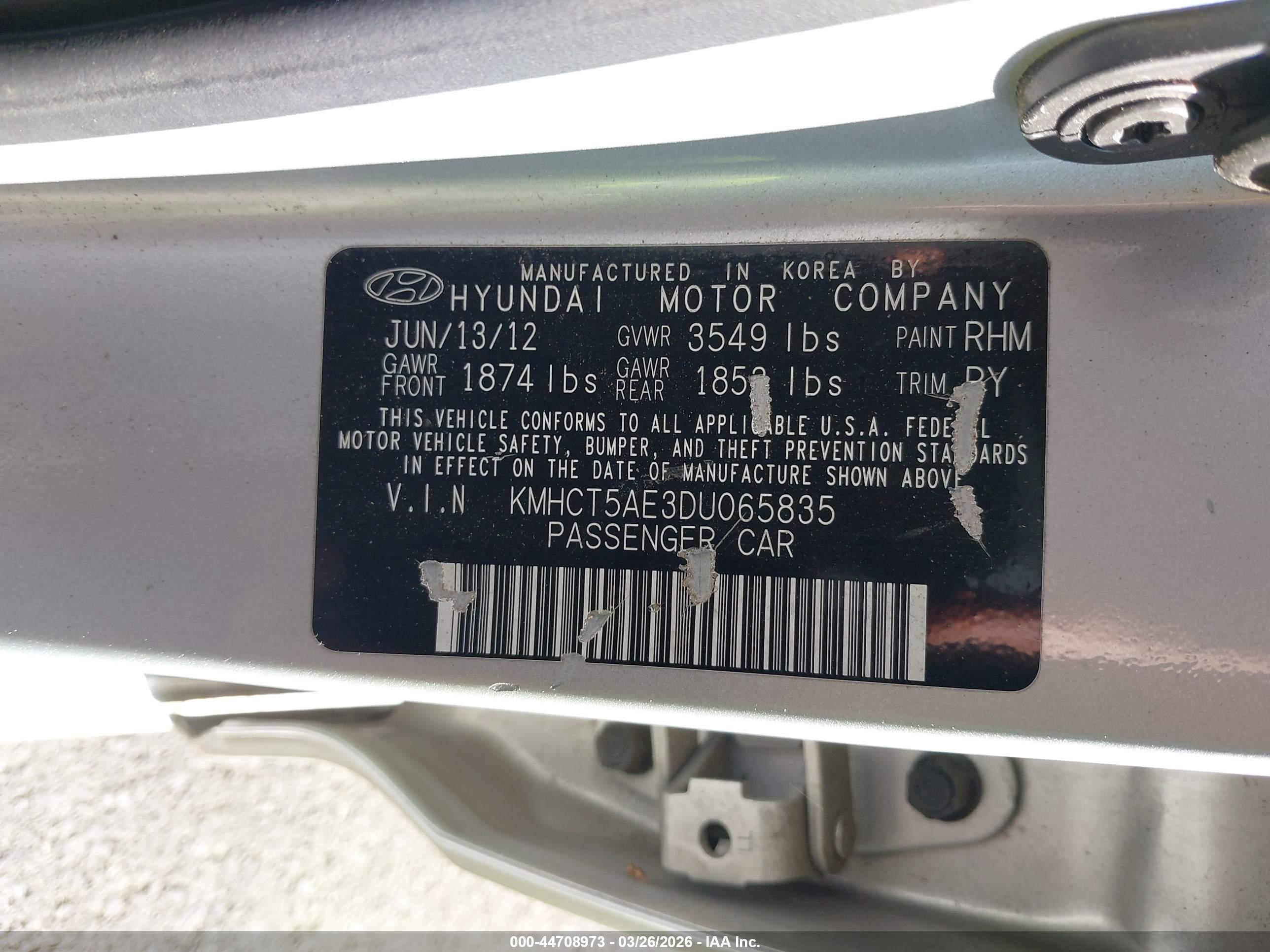 HYUNDAI ACCENT image 9