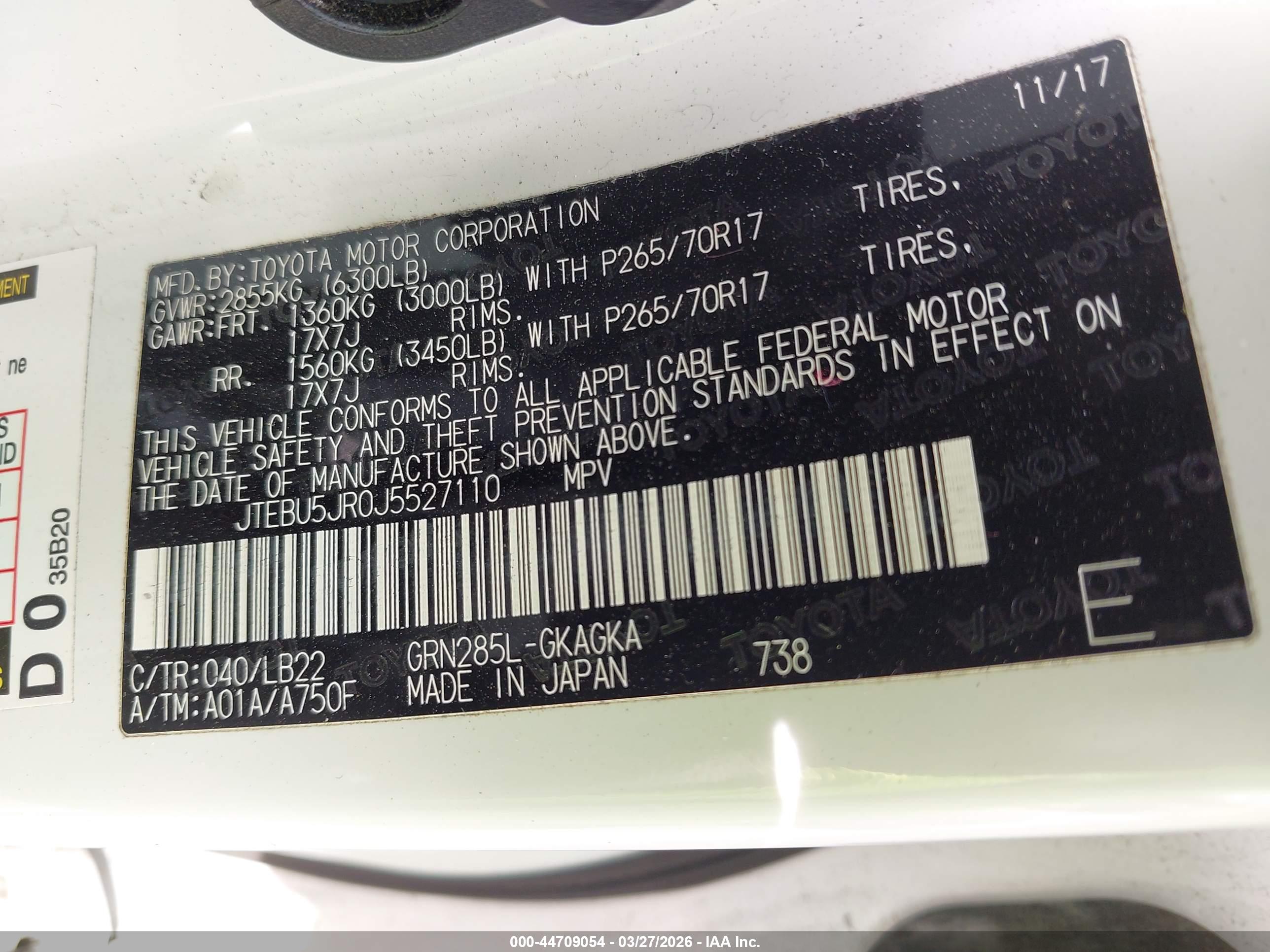TOYOTA 4RUNNER image 9