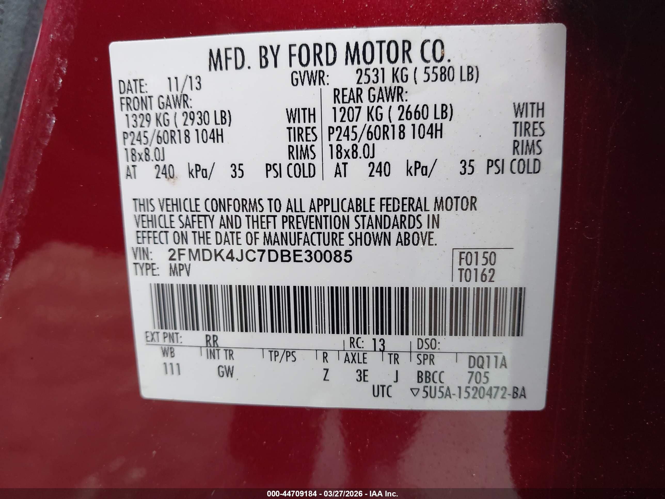 FORD EDGE image 9