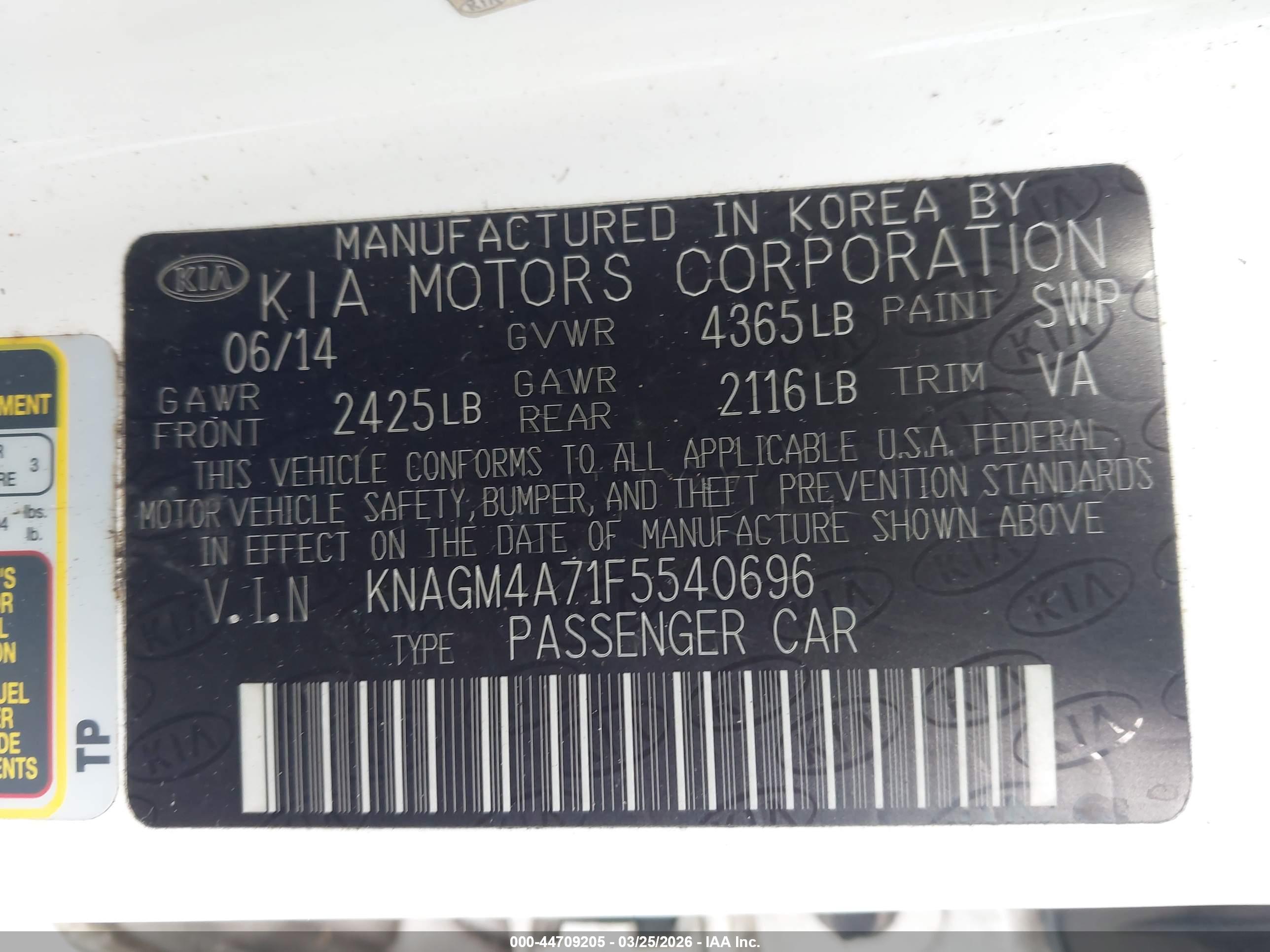 KIA OPTIMA image 9